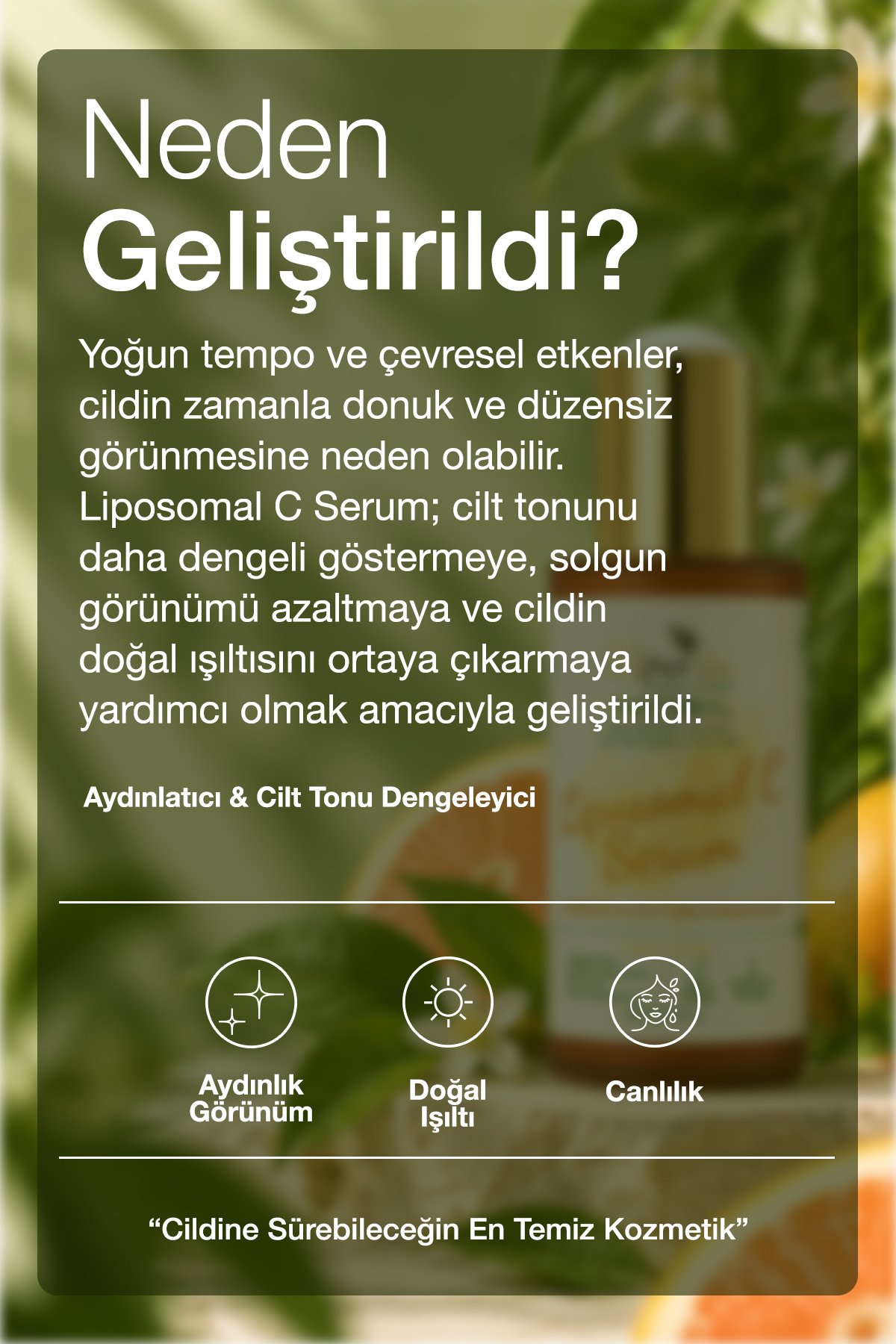 Liposomal C Serum | Aydınlatıcı & Cilt Tonu Dengeleyici | Lipozomal C Vitamini, Maca & Meyan | 30mL — ECLC00001 — تصویر 5 از 7