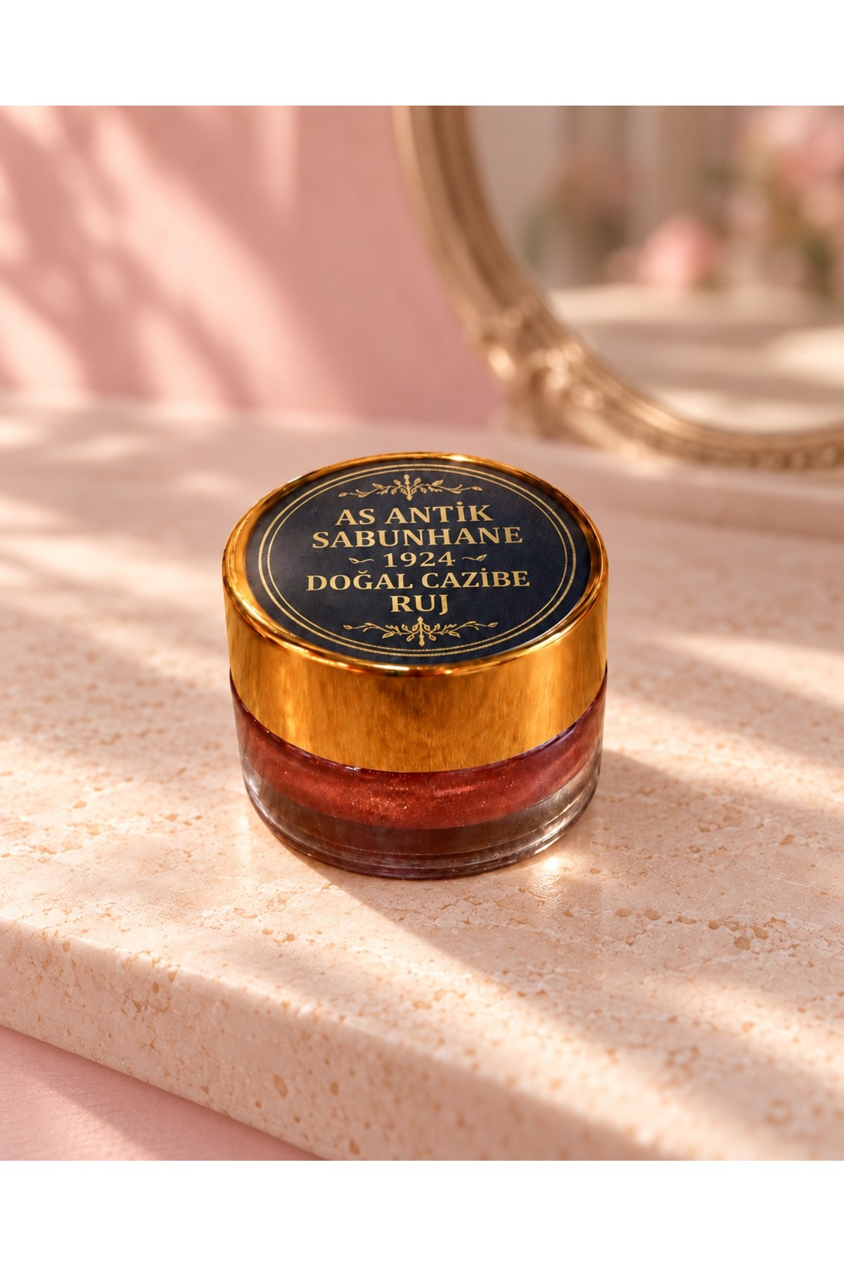 رژ لب و رژ لب قهوه ای 5ml – Natural Charm — رنگارنگ AS-RA01 — تصویر 2 از 2