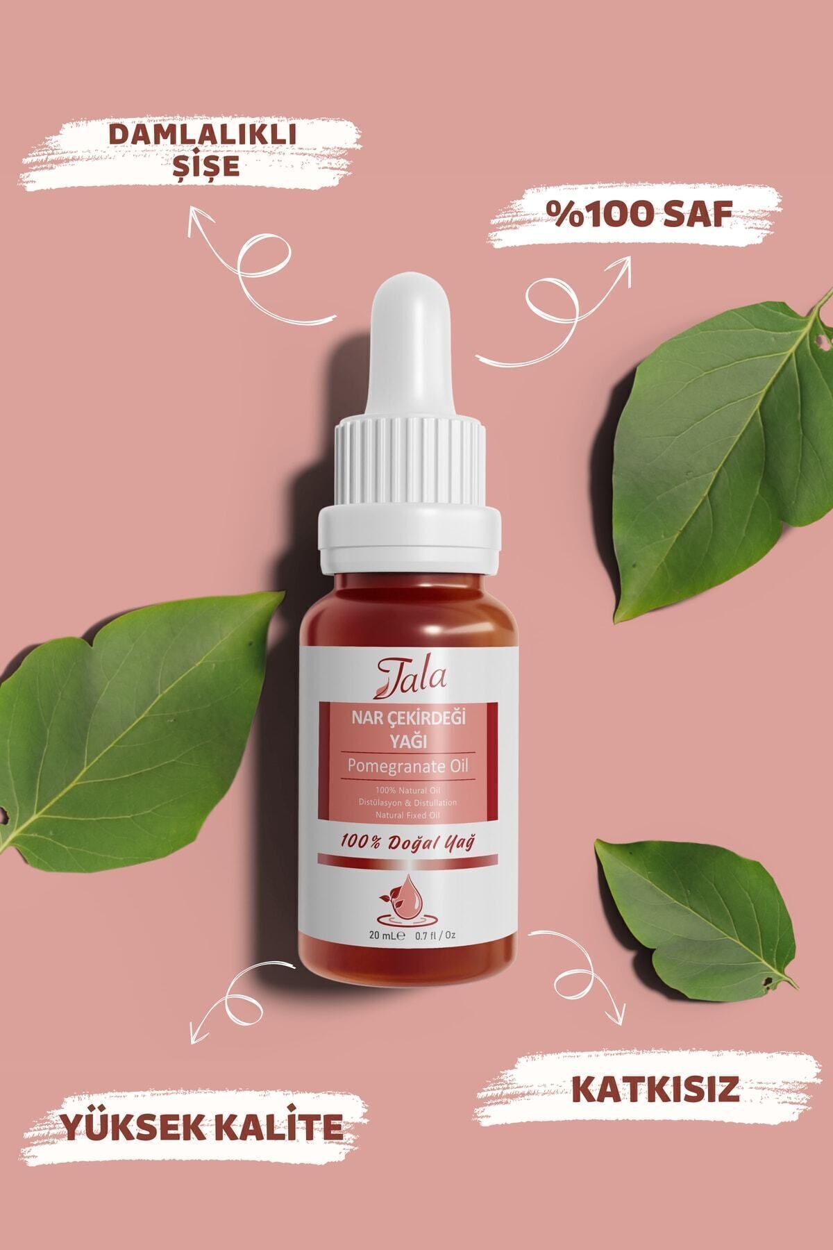 Nar Çekirdeği Yağı %100 Saf Ve Doğal Soğuk Sıkım 20 Ml — nar çekirdeği — تصویر 3 از 9