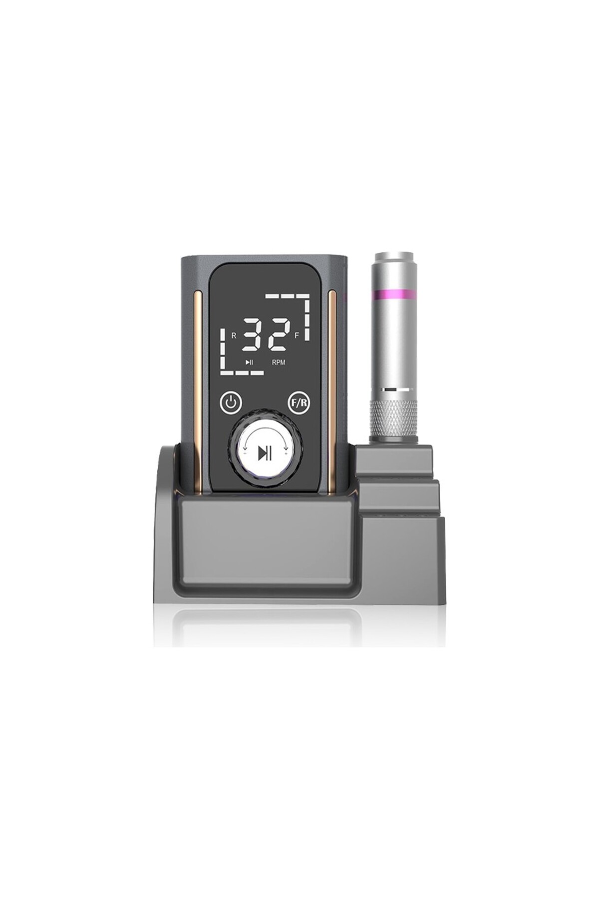 Profesyonel Tırnak Törpü Makinesi 09 - 45.000 RPM Ultra Güçlü Motor ve Sıfır Titreşim — 8680742470365 — تصویر 2 از 2