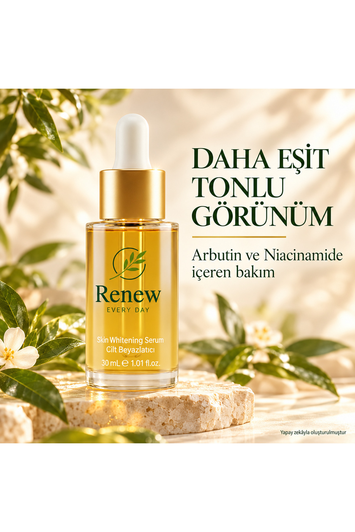 Niacinamide B3 Vitamin Alfa Arbetun Leke Karşıtı Serum 30ml — Alfa30 — تصویر 2 از 6