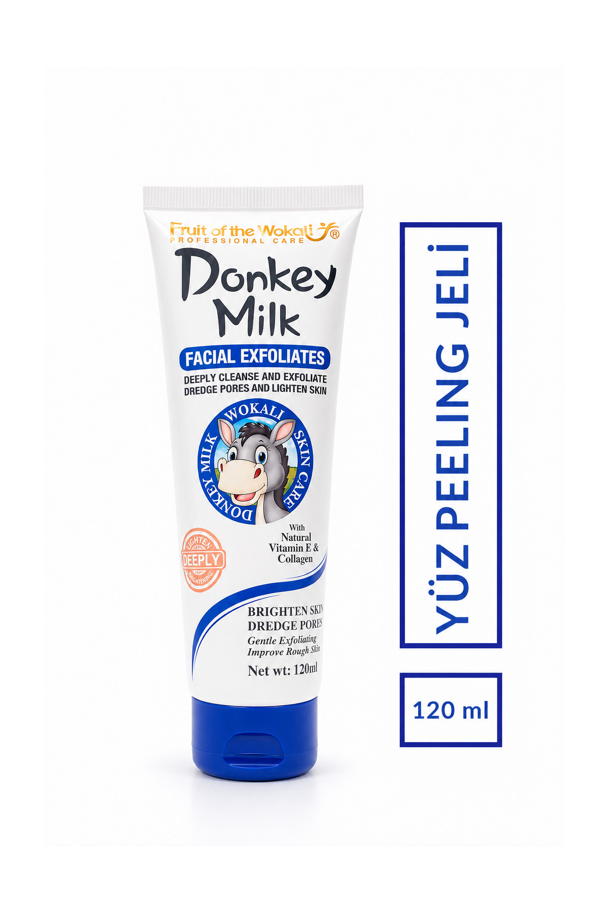 DONKEY MILK FACE PEELING EŞEK SÜTÜ YÜZ PEELİNGİ 120ML — HA-3088