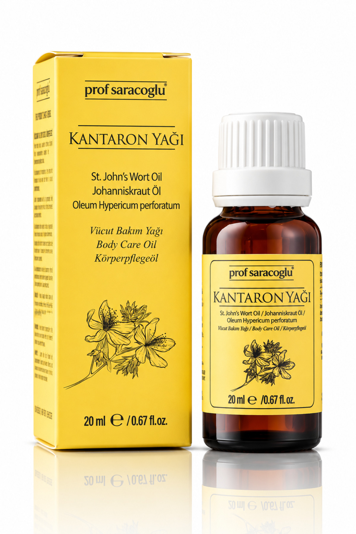 Sarı Kantaron Yağı Doğal 20 ml — YGAY-URN-0003 — تصویر 3 از 4