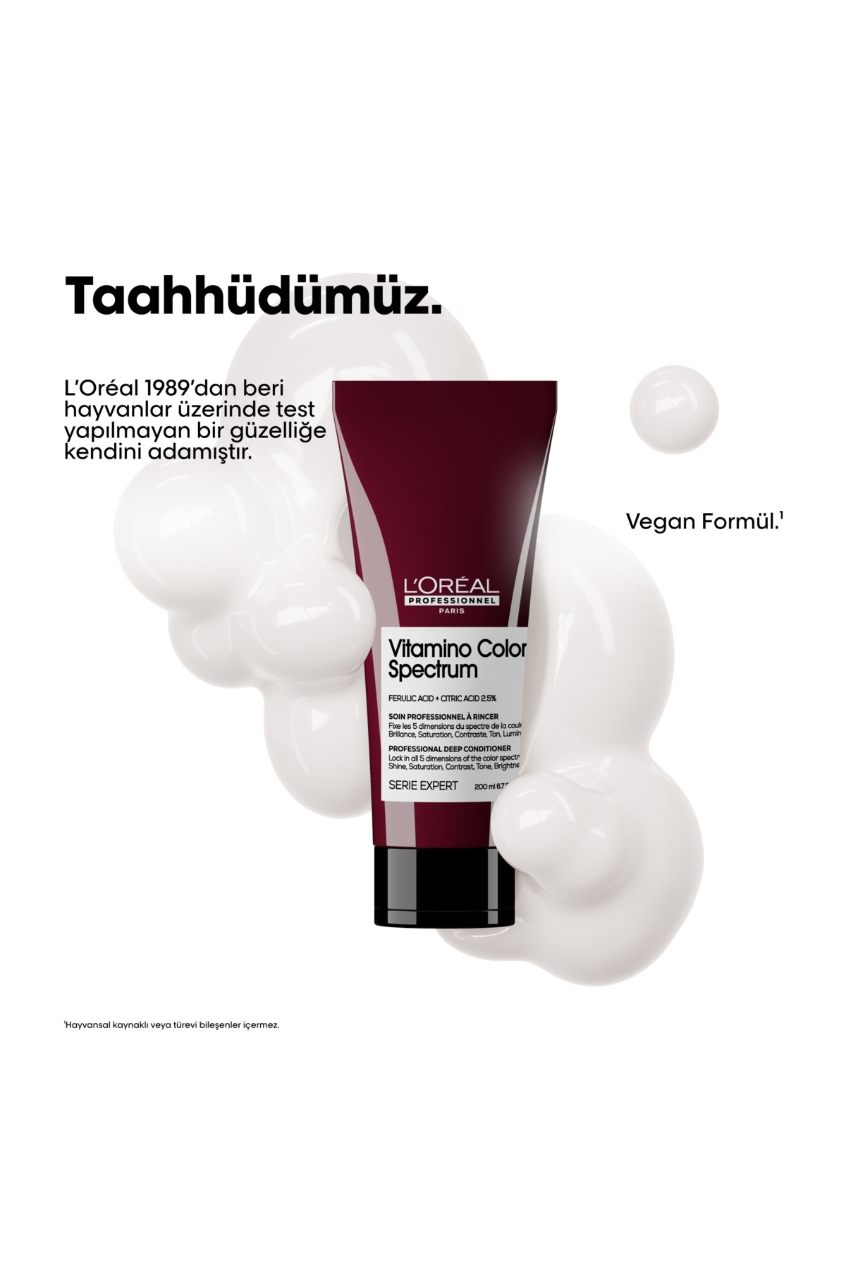 نرم کننده موی براق کننده و تقویت کننده موی رنگ شده Serie Expert Vitamino Color Spectrum مخصوص موهای رنگ شده ۲۰۰ میلی لیتر — ۳۴۷۴۶۳۷۲۶۹۰۱ — تصویر 8 از 8