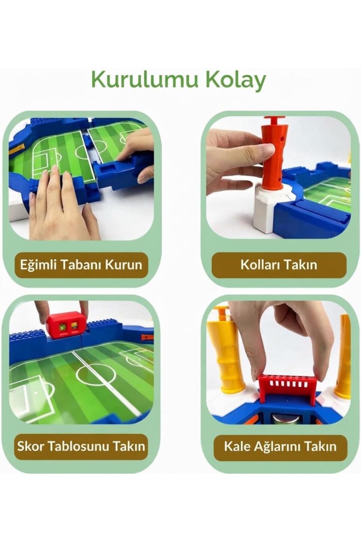Tıfıl Toys Skor Tablolu ve Kontrol Kollu Mini Futbol Arenası