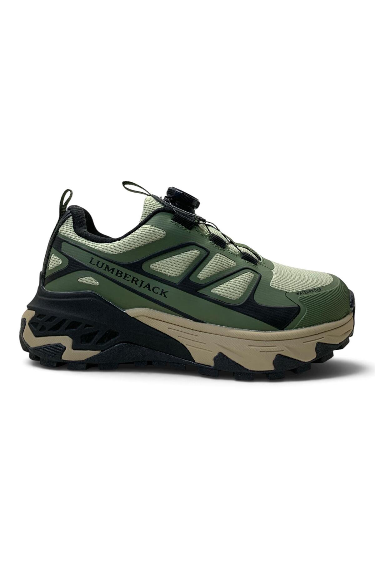 lumberjack DART 6PR Erkek Çocuk Haki/Kum Waterproof Outdoor Ayakkabı