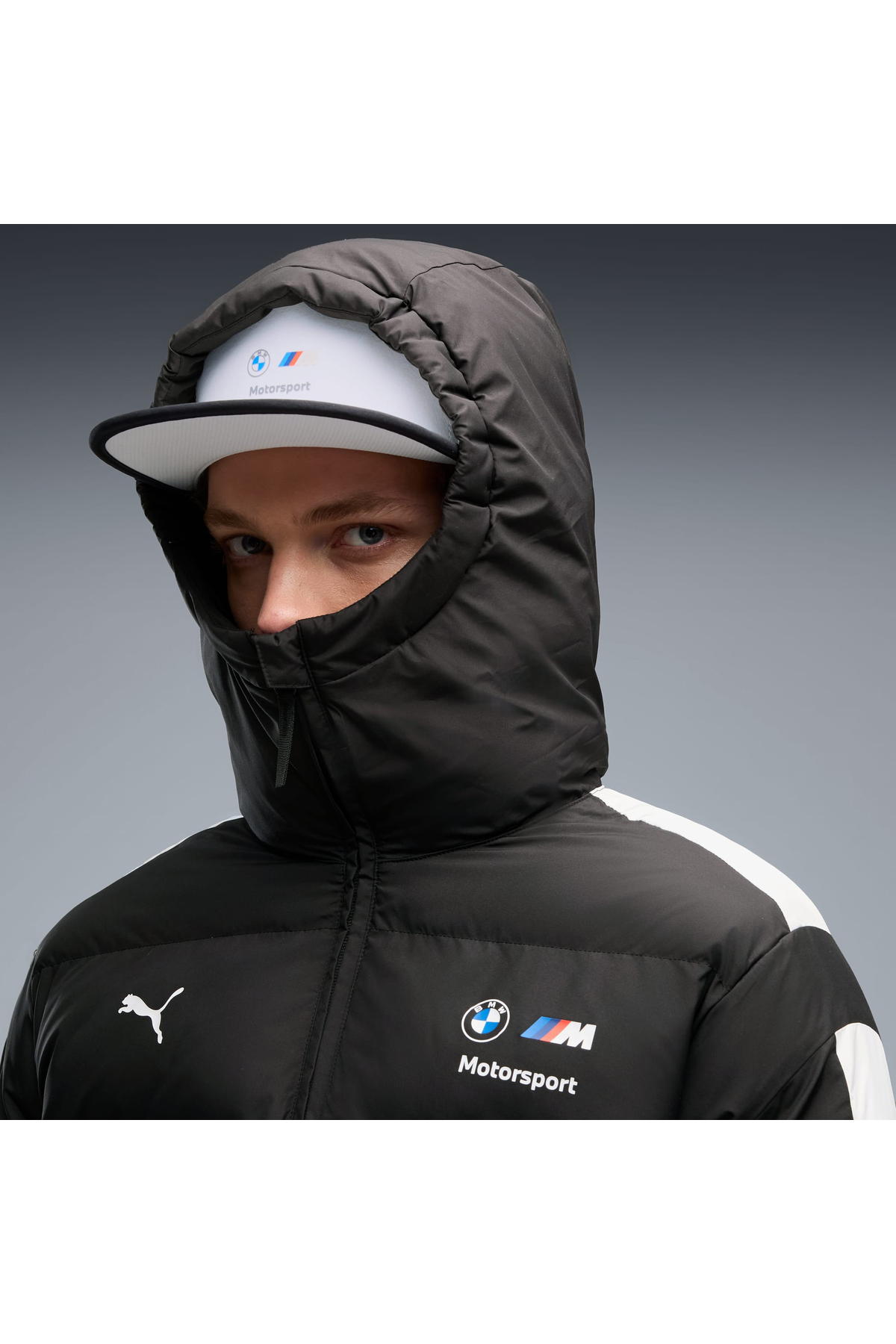 کاپشن مشکی مردانه BMW Motorsport MT7 (637518-01) — مشکی — تصویر 4 از 6