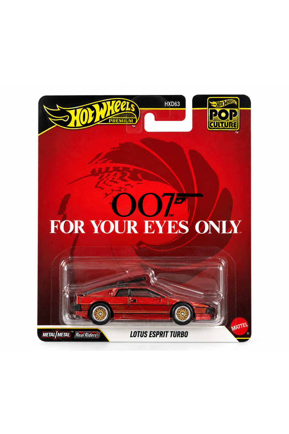 HOT WHEELS Premium Pop Culture 007 For Your Eyes Only Lotus Esprit
