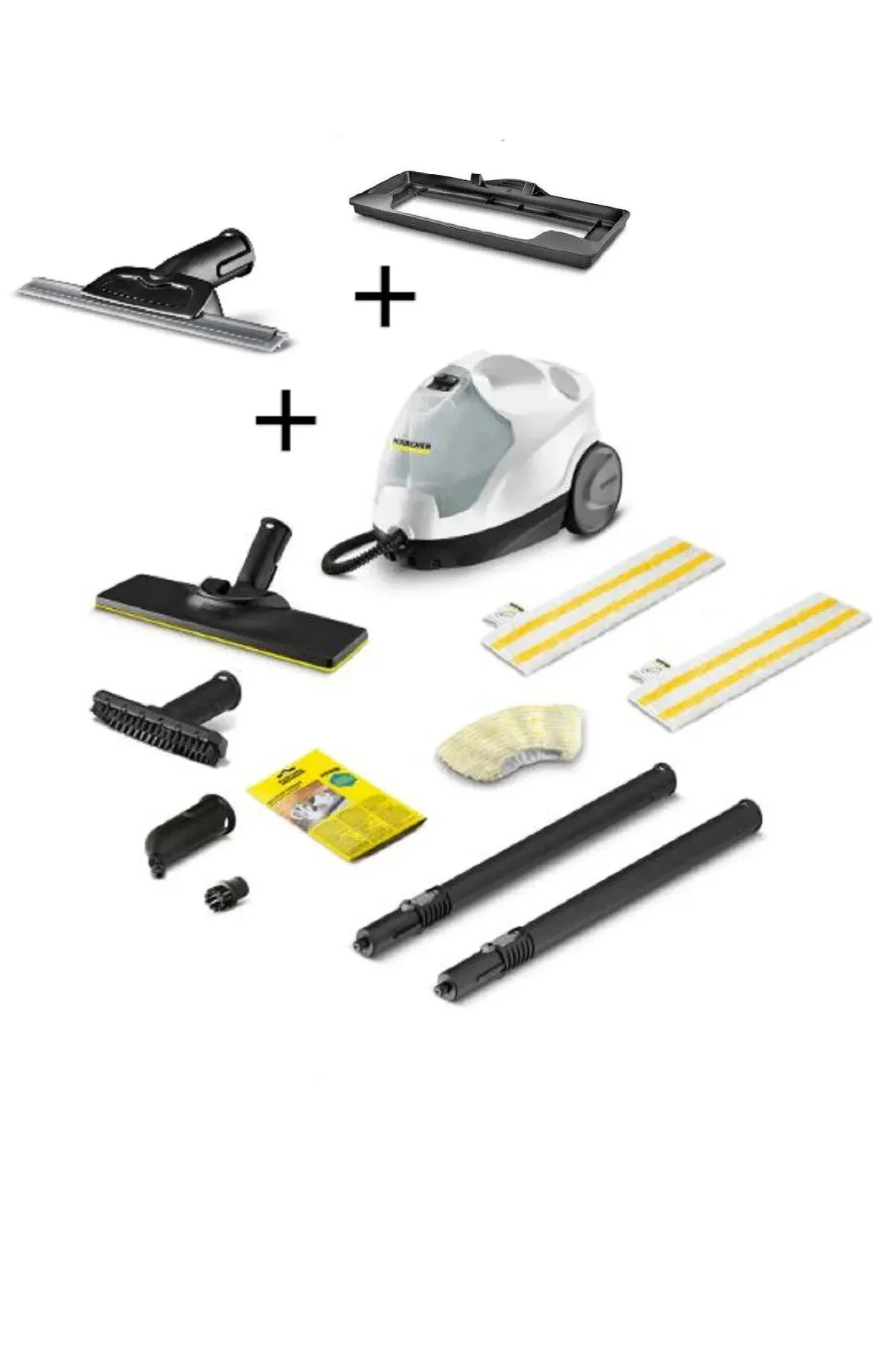 Karcher Yeni SC 4 EasyFix Buharlı Temizlik Makinesi + Cam Aparatı