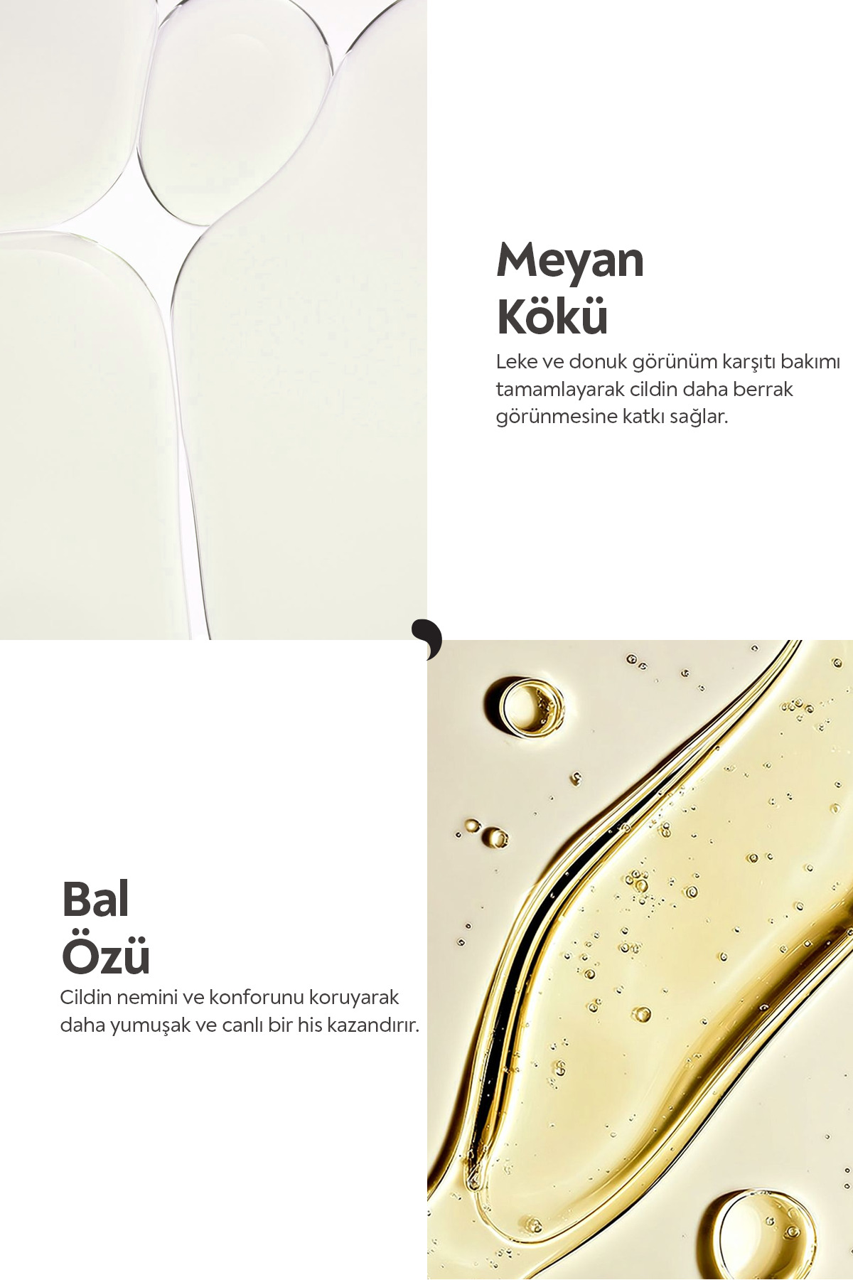 Nemlendirici, Aydınlatıcı, Yatıştırıcı, Canlandırıcı Serum 30 ML (SALYANGOZ ÖZÜ & BAL & NİASİNAMİD) — 8684221509355 — تصویر 5 از 8