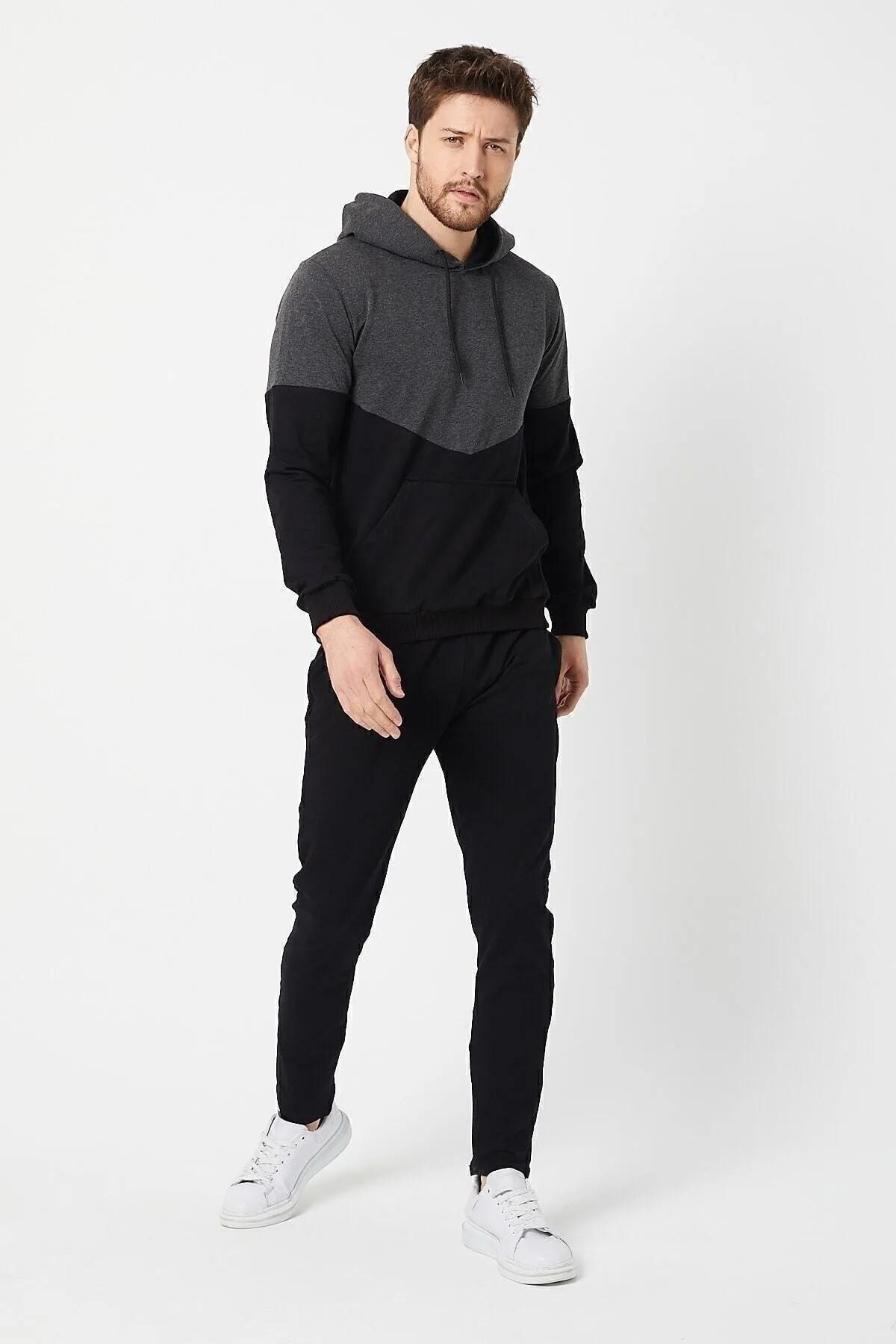 Unisex Antrasit Eşofman Takımı — خاکستری ANTRASIT-TAKIM — تصویر 3 از 5