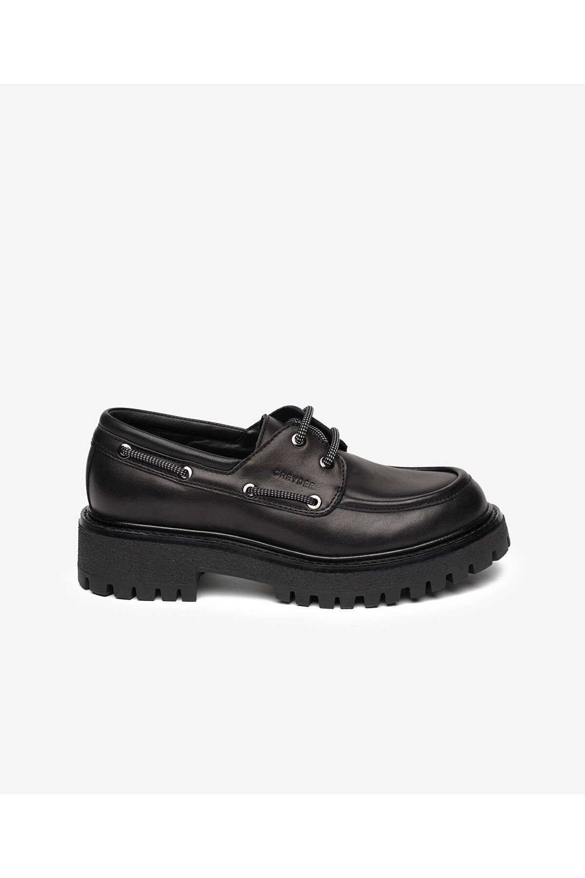 Kadın Siyah Hakiki Deri Loafer Ayakkabı 5K2CA35344