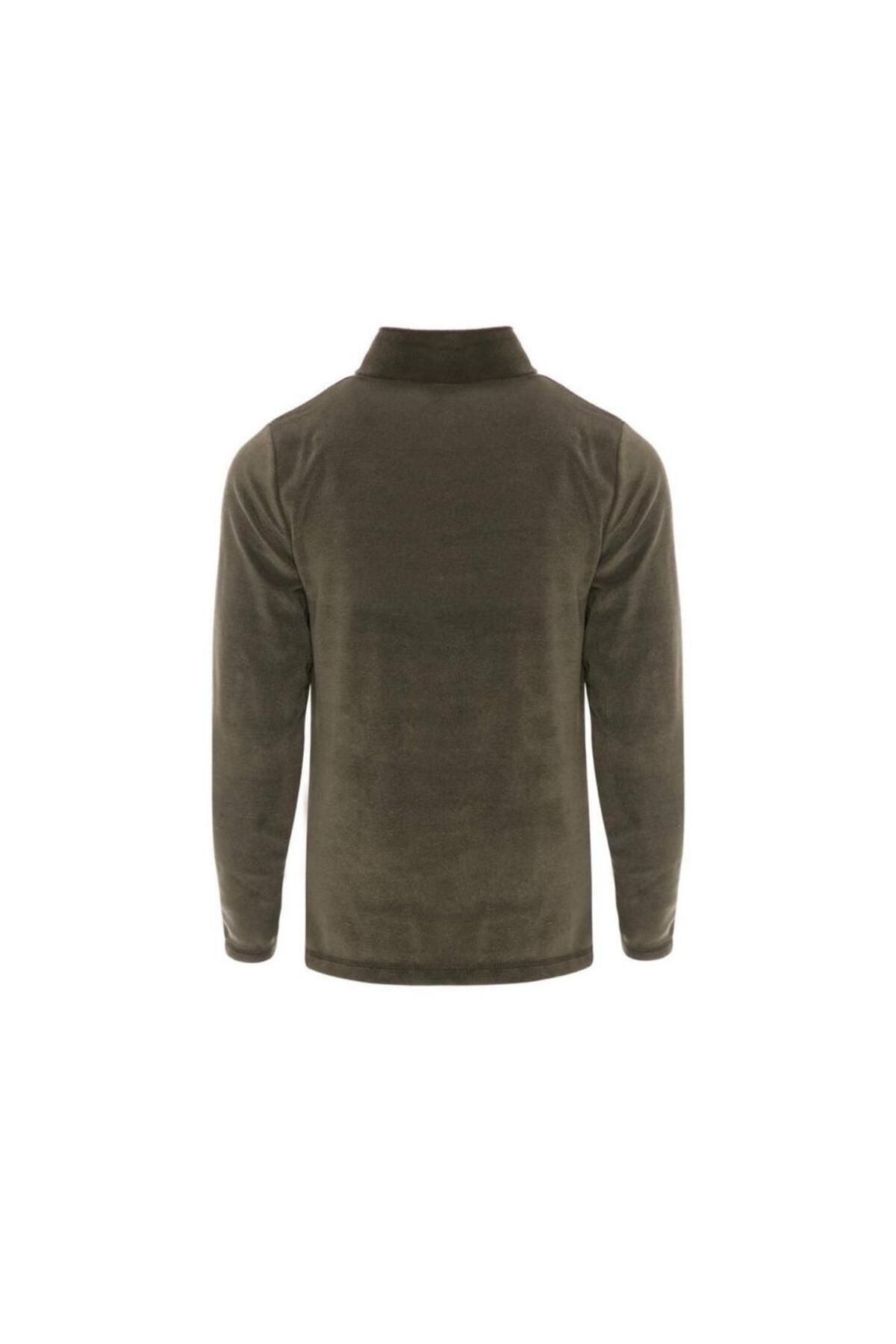 Erkek Polar Yarım Fermuarlı Polar Tactical Polar — خاکی POLAR-GNS2 — تصویر 5 از 7
