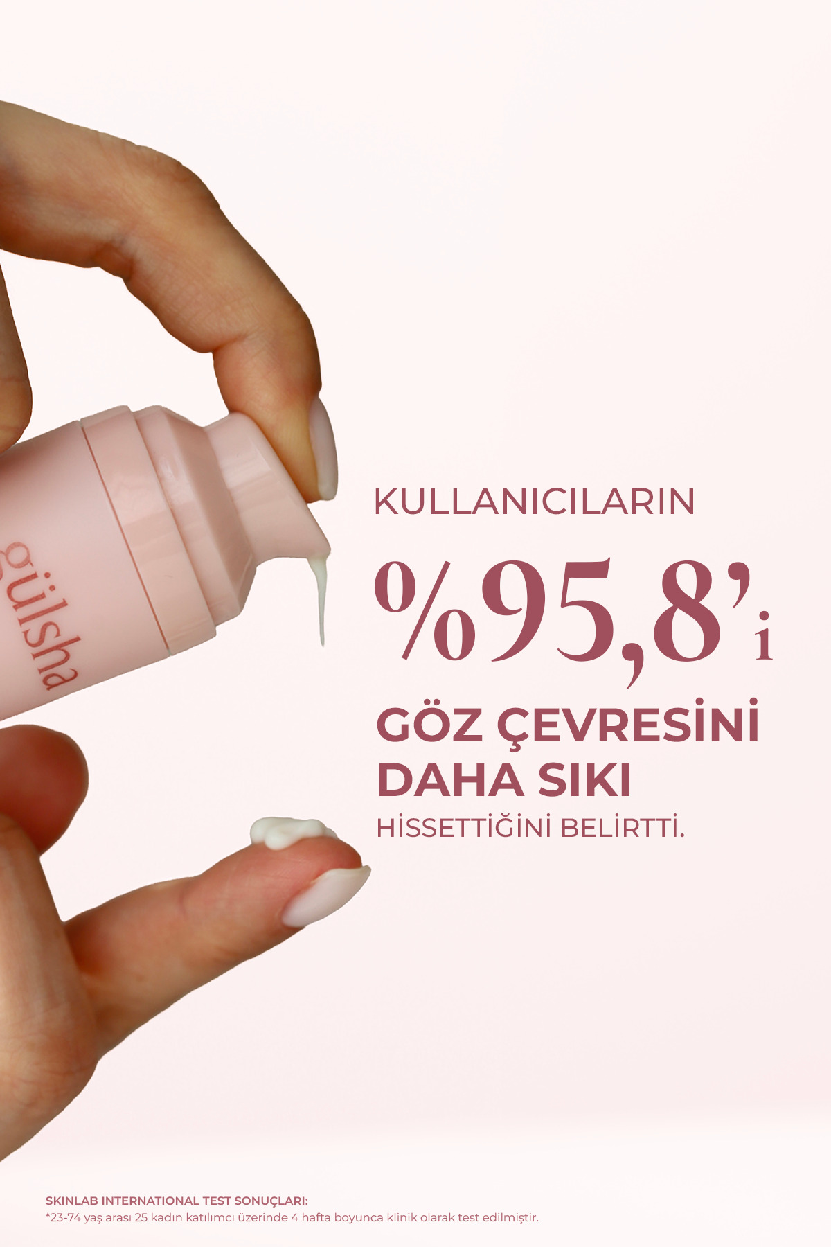 Kırışıklık, İnce Çizgi ve Koyu Halka Görünümünü Azaltmaya Yardımcı Gül Özlü Göz Kremi — 8680434316506 — تصویر 5 از 9