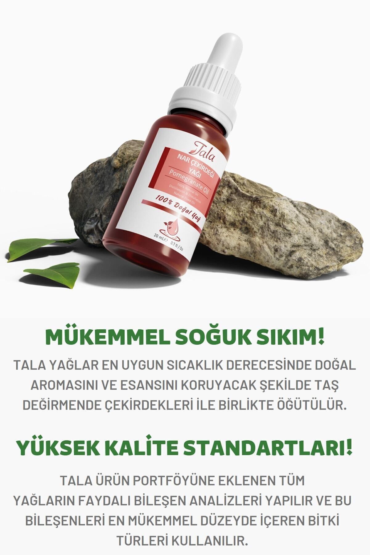 Nar Çekirdeği Yağı %100 Saf Ve Doğal Soğuk Sıkım 20 Ml — nar çekirdeği — تصویر 6 از 9