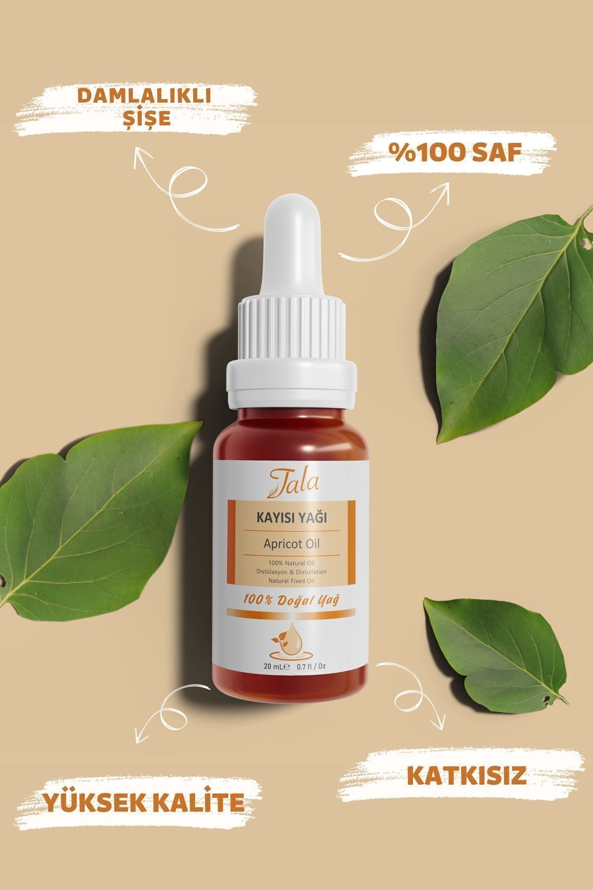 Kayısı Çekirdeği Yağı %100 Saf Ve Doğal Soğuk Sıkım 20 Ml — kayısı — تصویر 3 از 7