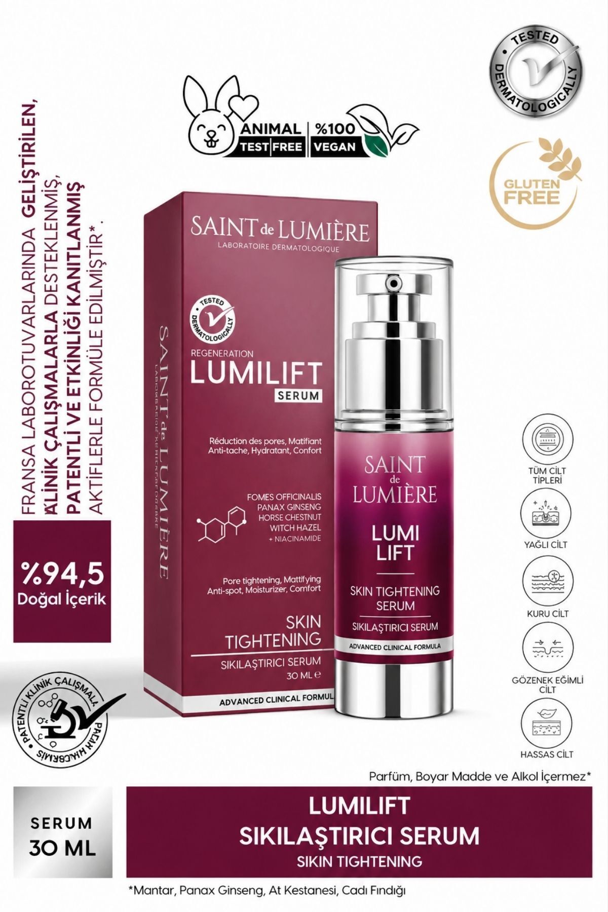 LUMILIFT Gözenek, Siyah Nokta ve Yaşlanma Karşıtı, Dolgunlaştırıcı Serum 30 ml — 68268039 — تصویر 2 از 5