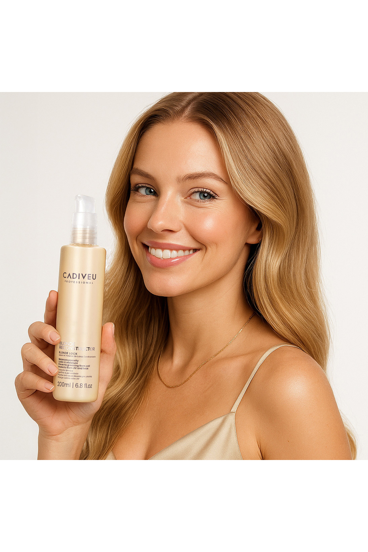 Professional Blonde Reconstructor Renk Kilidi Spreyi, 200ml — 7898606741839 — تصویر 5 از 6