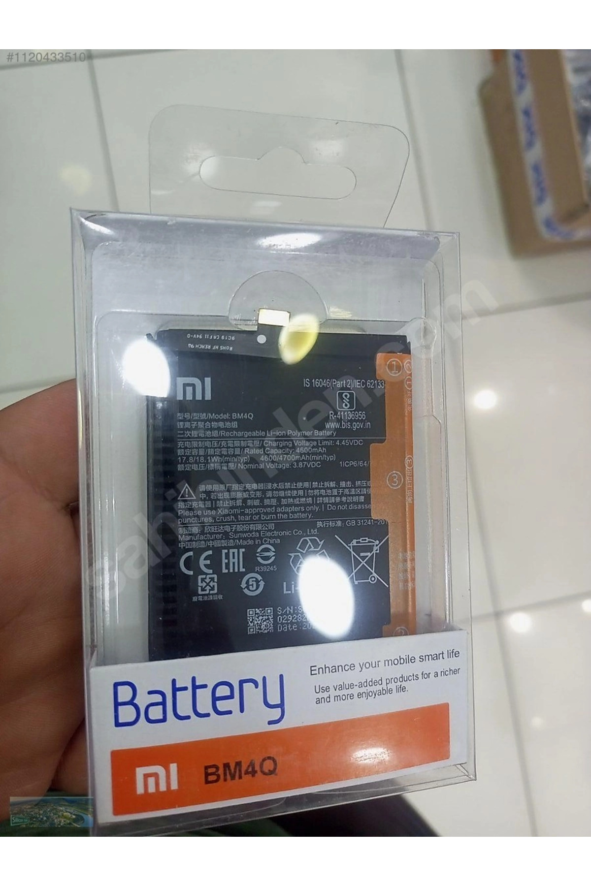 Poco m4 batarya pil