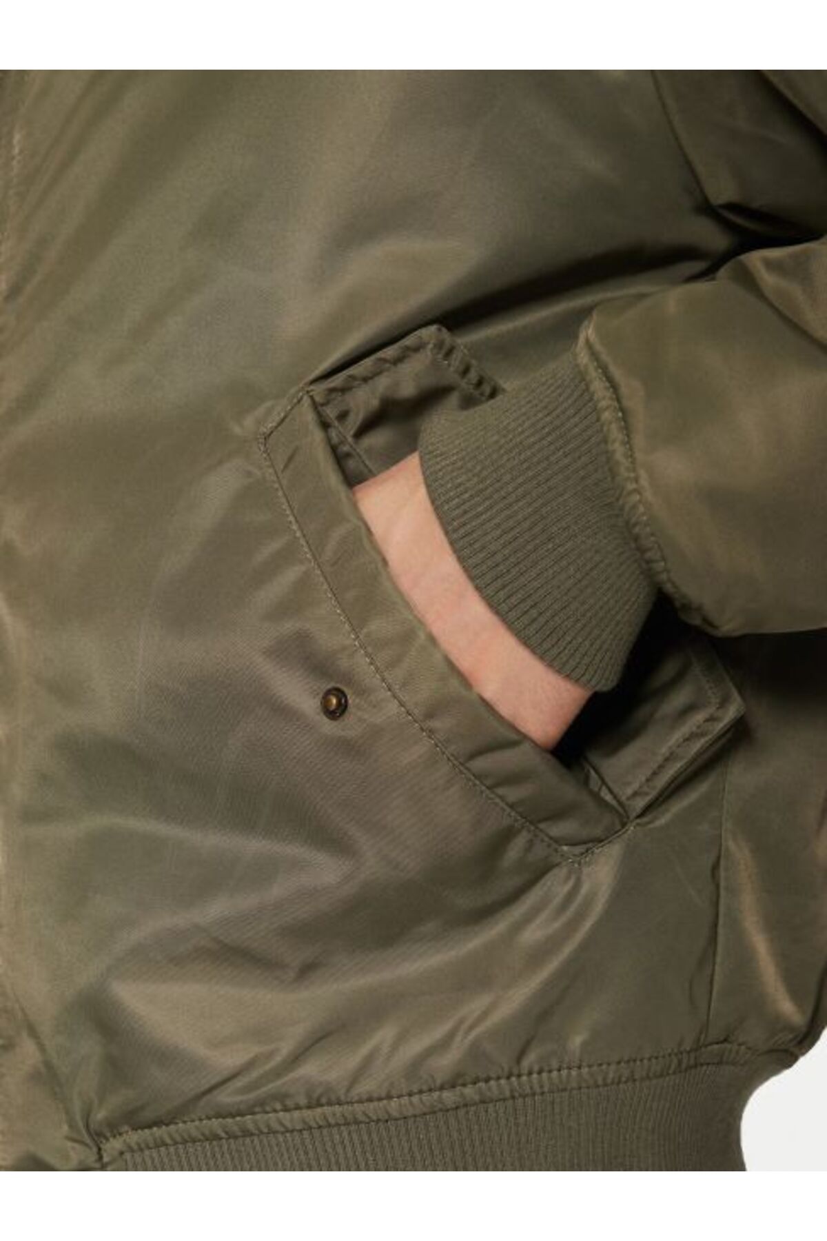 HAKİ ERKEK BOMBER CEKET — خاکی M5RL81.WHAA2.G8EV — تصویر 6 از 6
