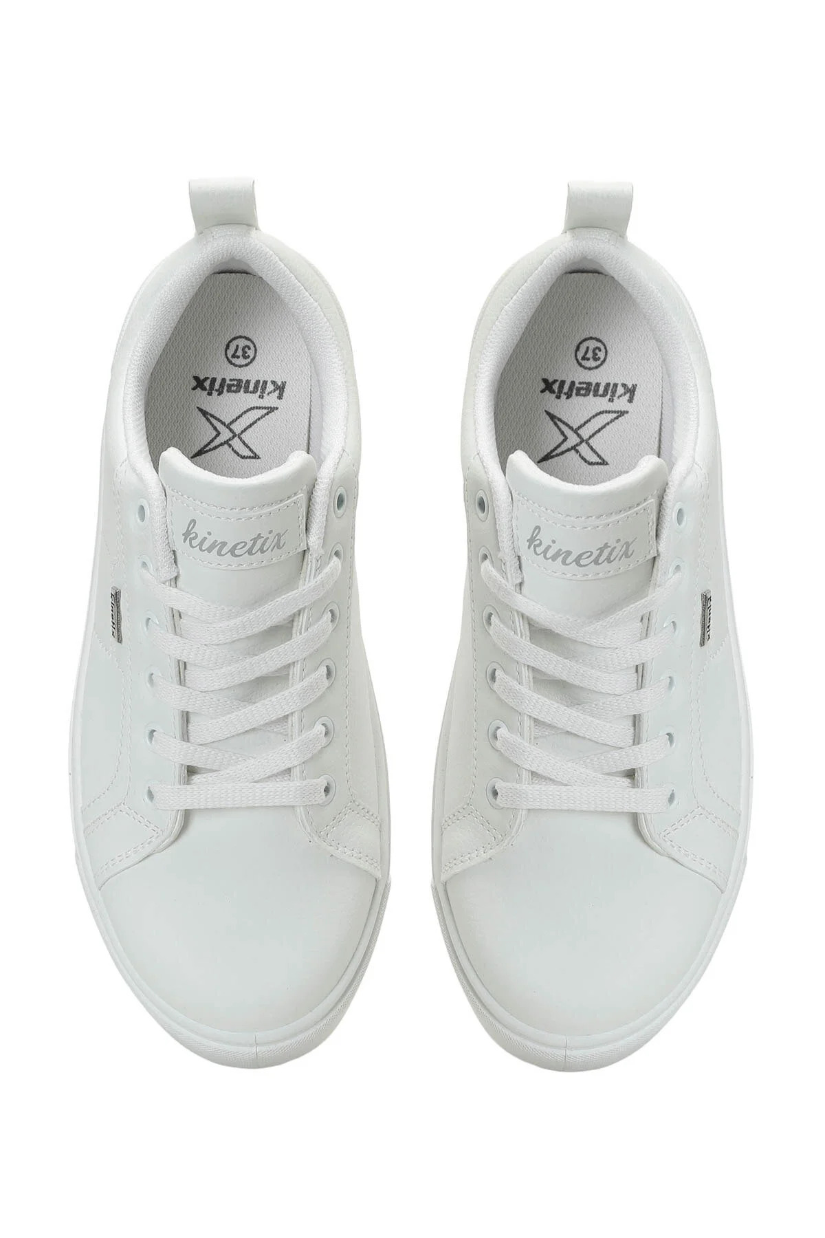 MR-7423 Kadın Günlük Beyaz Sneaker Comfort Casual Anatomik Spor Ayakkabı — سفید HUGES TX G 6FX — تصویر 5 از 7