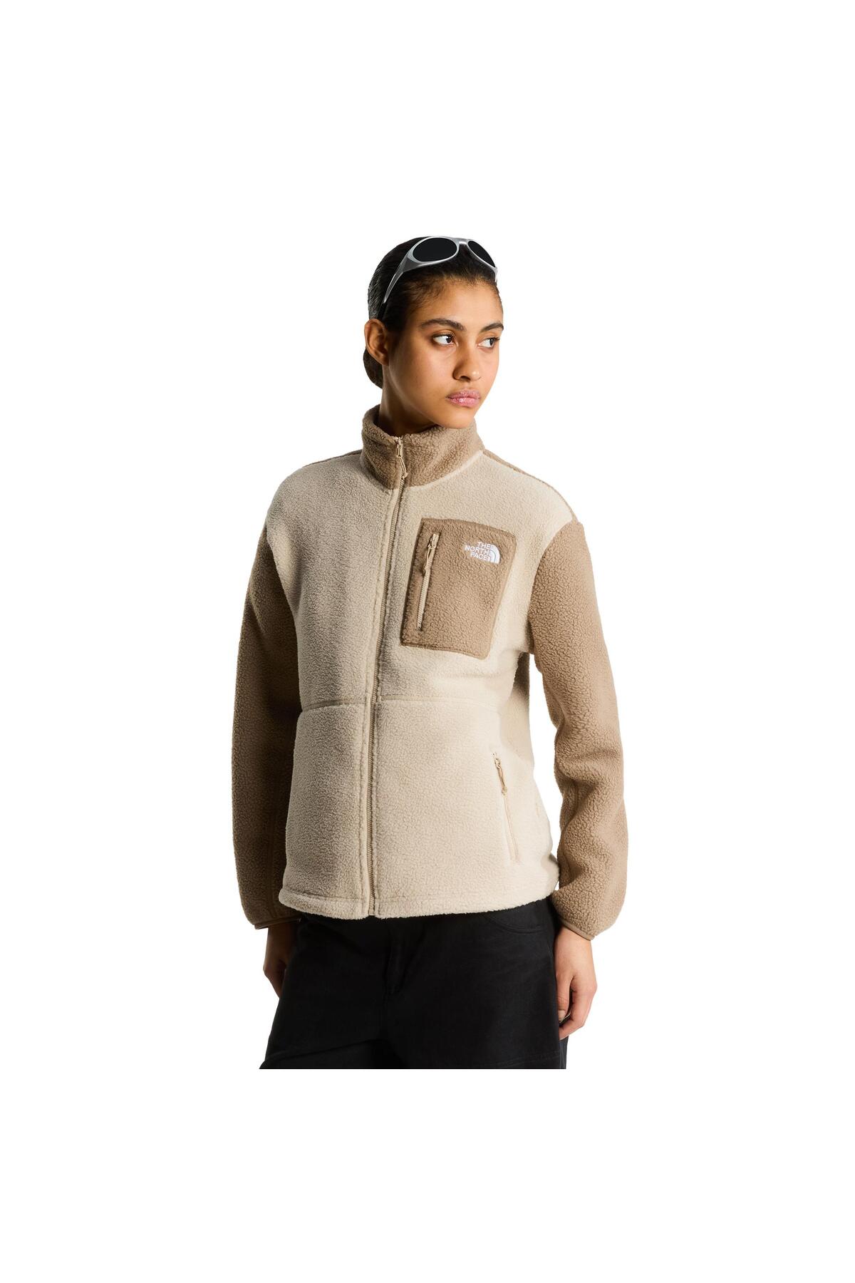 The North Face F0A8E88SN41-R W Yumıorı Full Zıp Kadın Ceket Krem