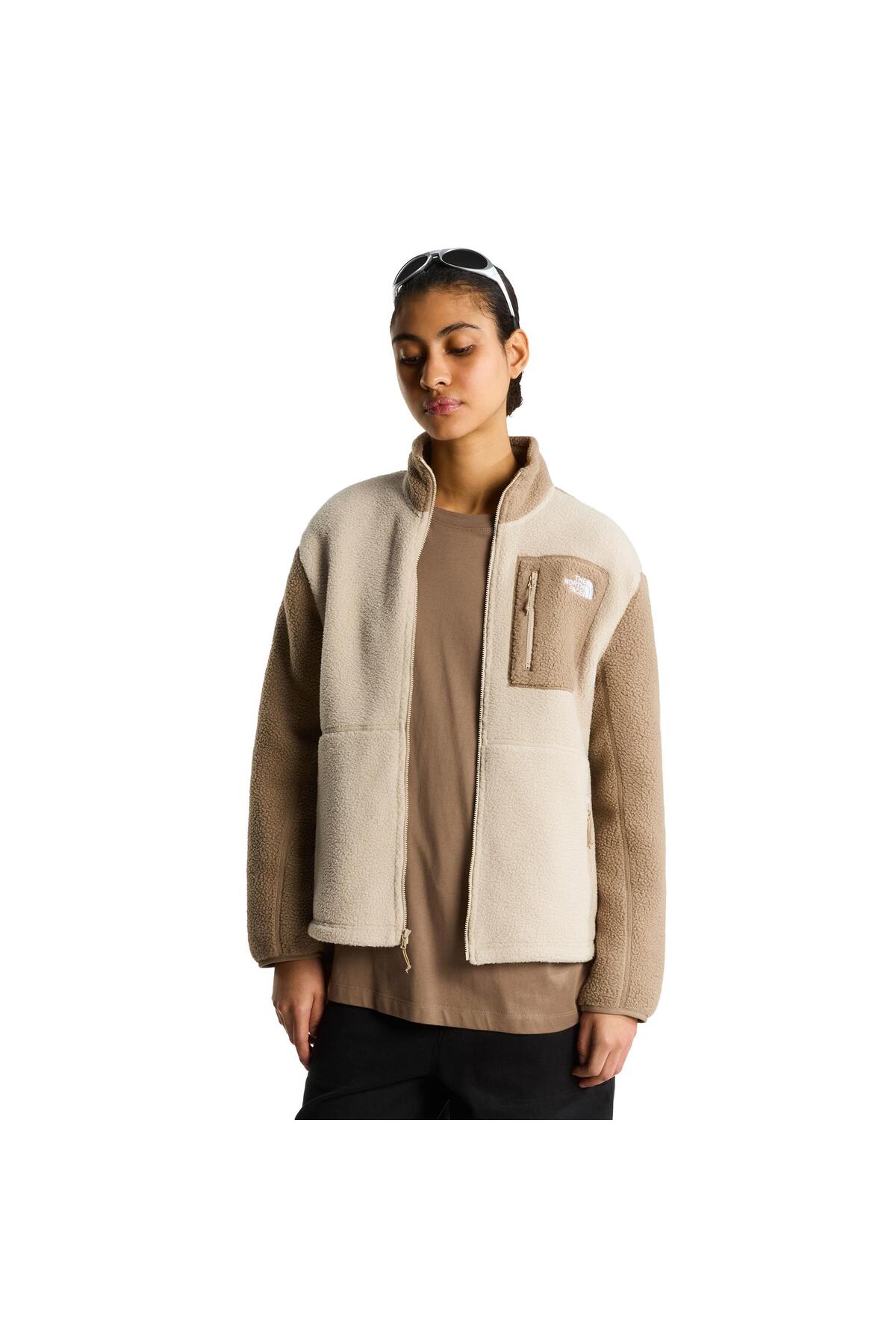 The North Face F0A8E88SN41-R W Yumıorı Full Zıp Kadın Ceket Krem