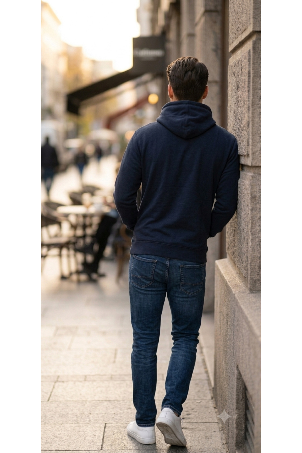 سویشرت جیبی کانگورویی کلاهدار مردانه 3