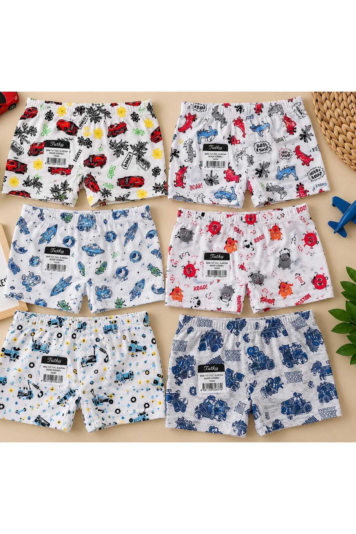 Lillie Tutku erkek çocuk Boxer 2 li adet