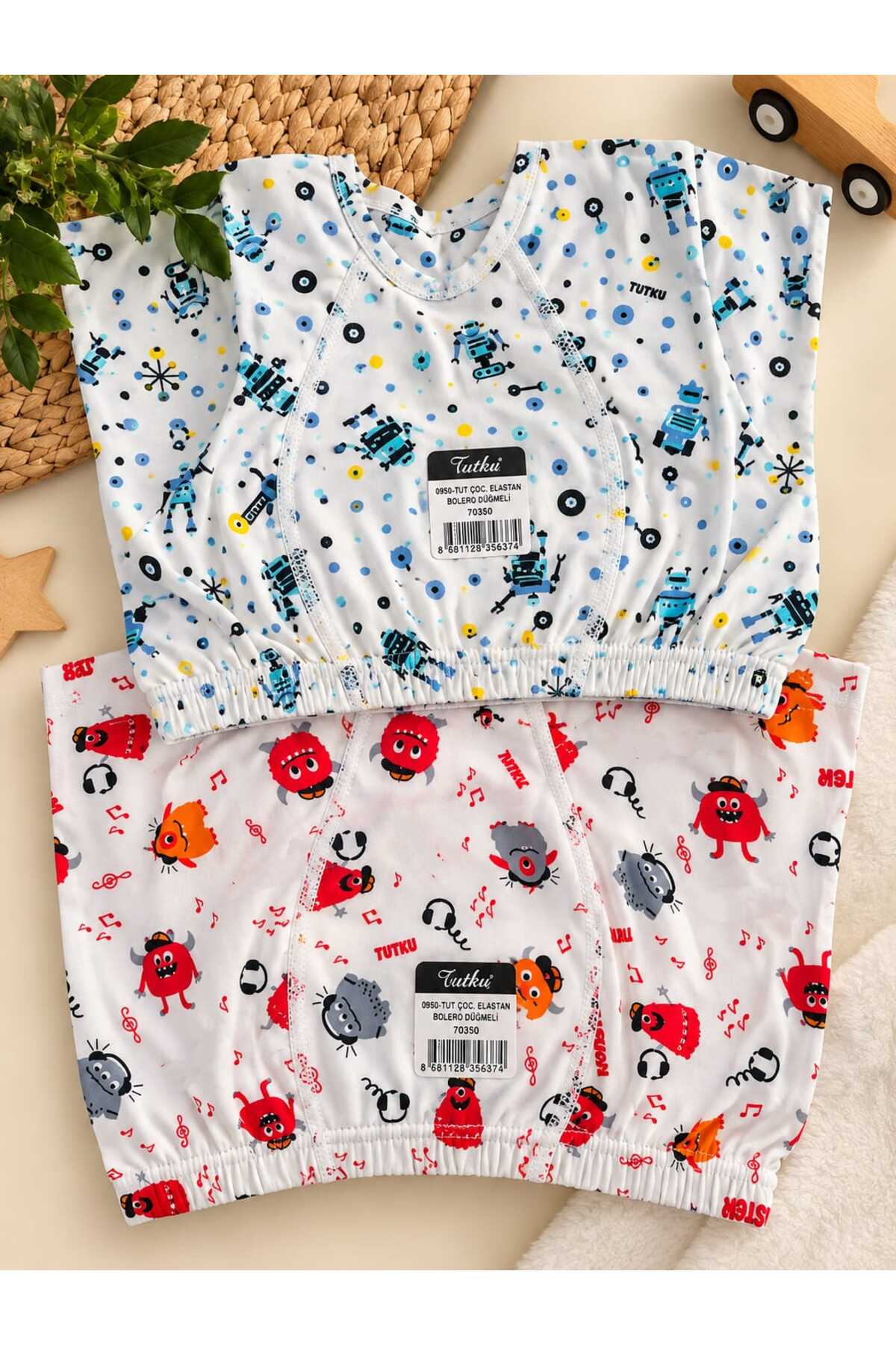 Lillie Tutku erkek çocuk Boxer 2 li adet detay