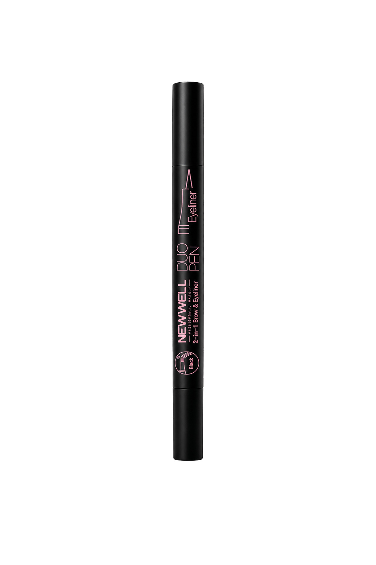 Duo Pen 2-in-1 Brow & Eyeliner Black 01 2 ml — مشکی 8680923361413 — تصویر 5 از 5