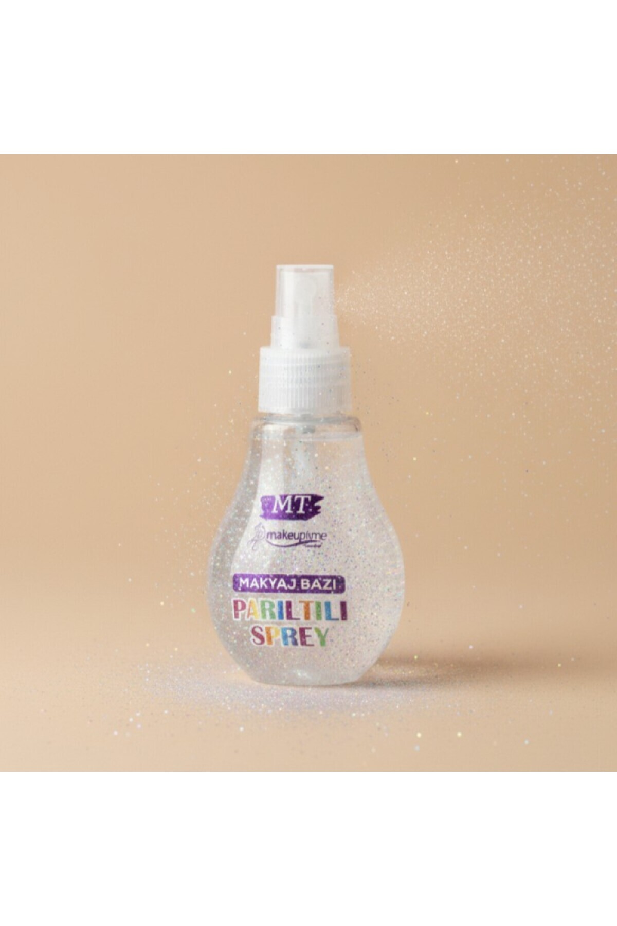 4 Adet Parıltılı Sprey Makyaj Bazı – Sprey Form Makyaj Öncesi Cilt Hazırlığı, Şeffaf Işıltılı Primer, Spray Primer Illuminating Primer — بی‌رنگ 24242453564-4ADT — تصویر 2 از 4