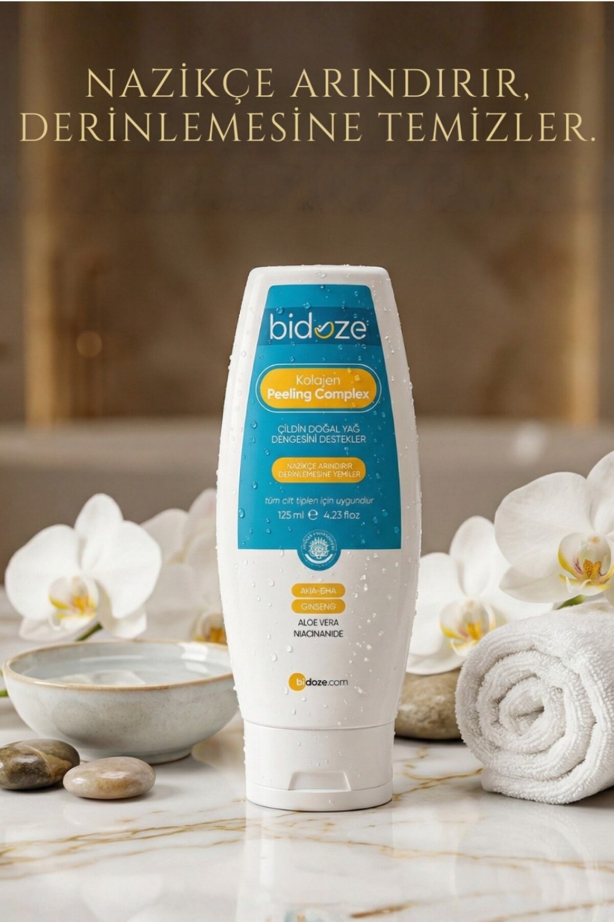 Çetiner Group® Kolajen Peeling Complex 125 Ml | Gözenek Sıkılaştırıcı ve Siyah Nokta Karşıtı Arındırma — BDZCBKPC125 — تصویر 2 از 2