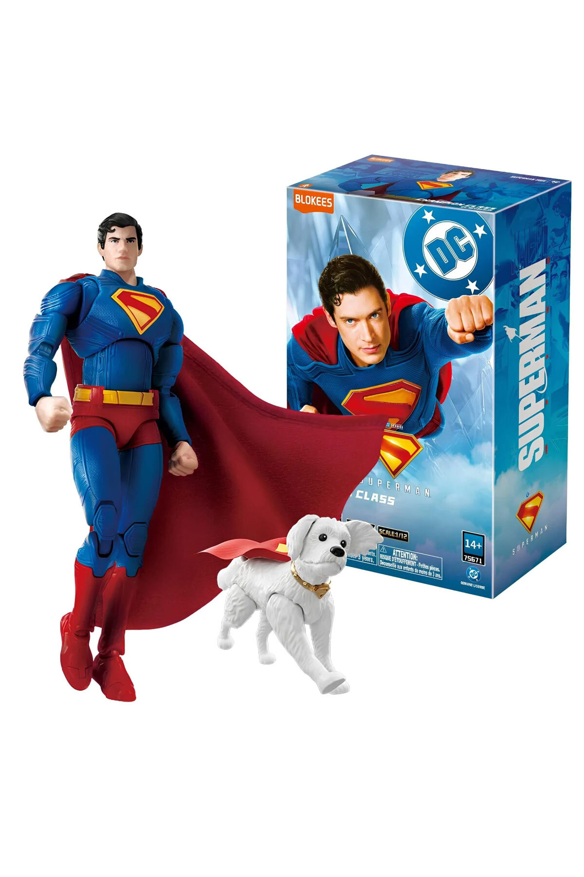 BLOKEES | DC Superman 2025 Figür Yapım Seti | 93 Parça | Odaklanma