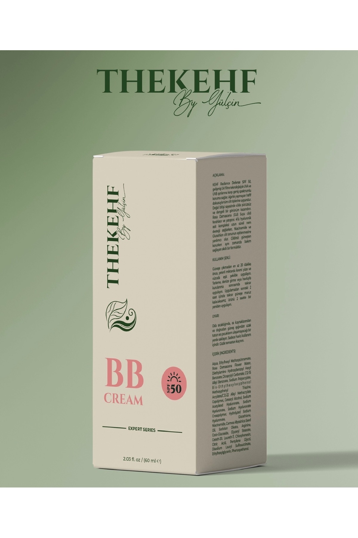 کرم پودر کانسیلر SPF50+ مدل BB حجم متوسط ​​50 میلی لیتر | ضد لک، یکنواخت کننده رنگ پوست، روشن کننده پوست | محافظت در برابر اشعه های UVA و UVB — بژ TYCBA0F89D4BC32F227851900 — تصویر 4 از 4