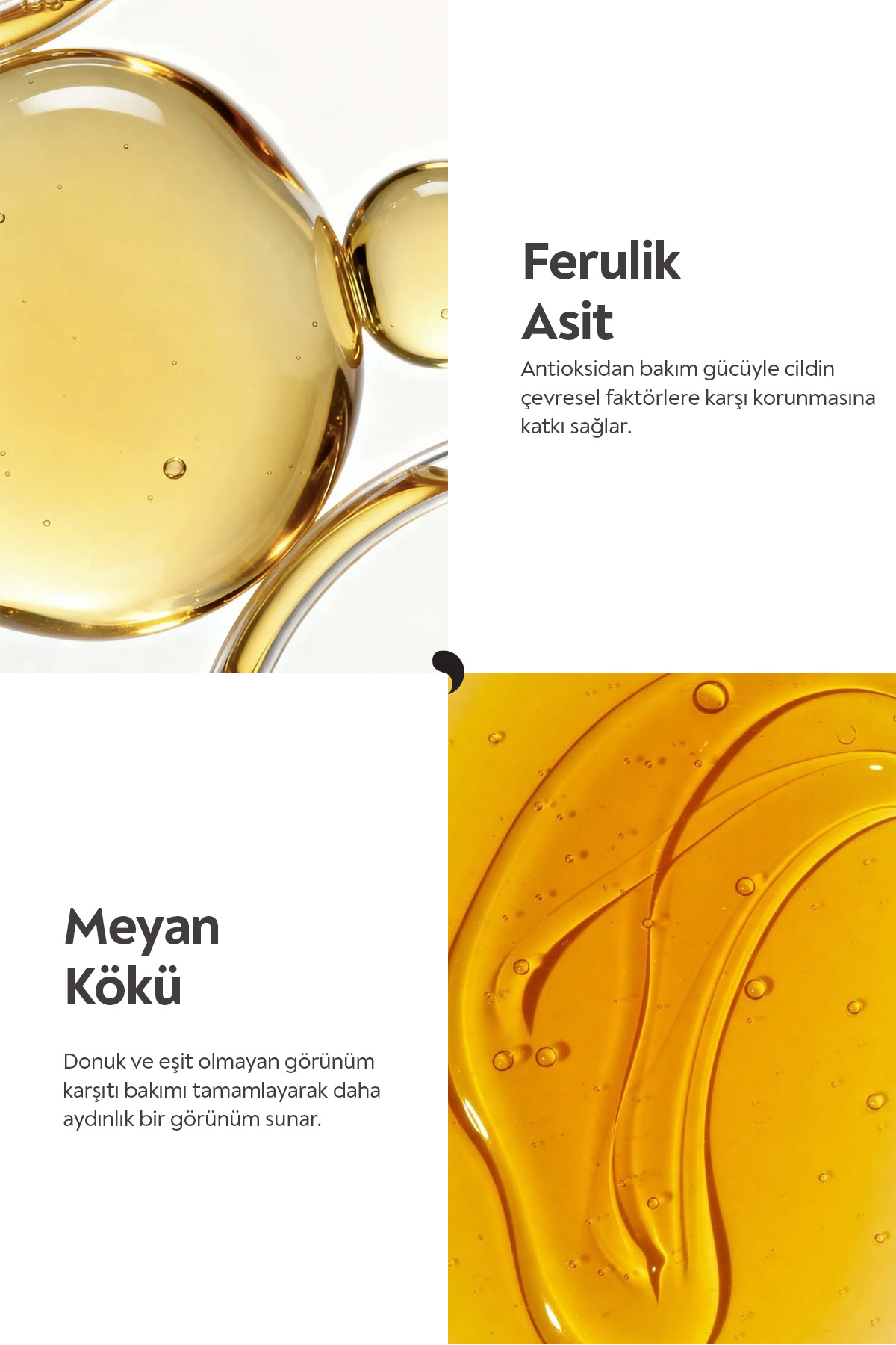 C Vitamini Aydınlatıcı Ve Ton Eşitleyici Serum 30 ML / %10 Vitamin C & %0,5 Ferulik Asit — 8684221509096 — تصویر 5 از 8