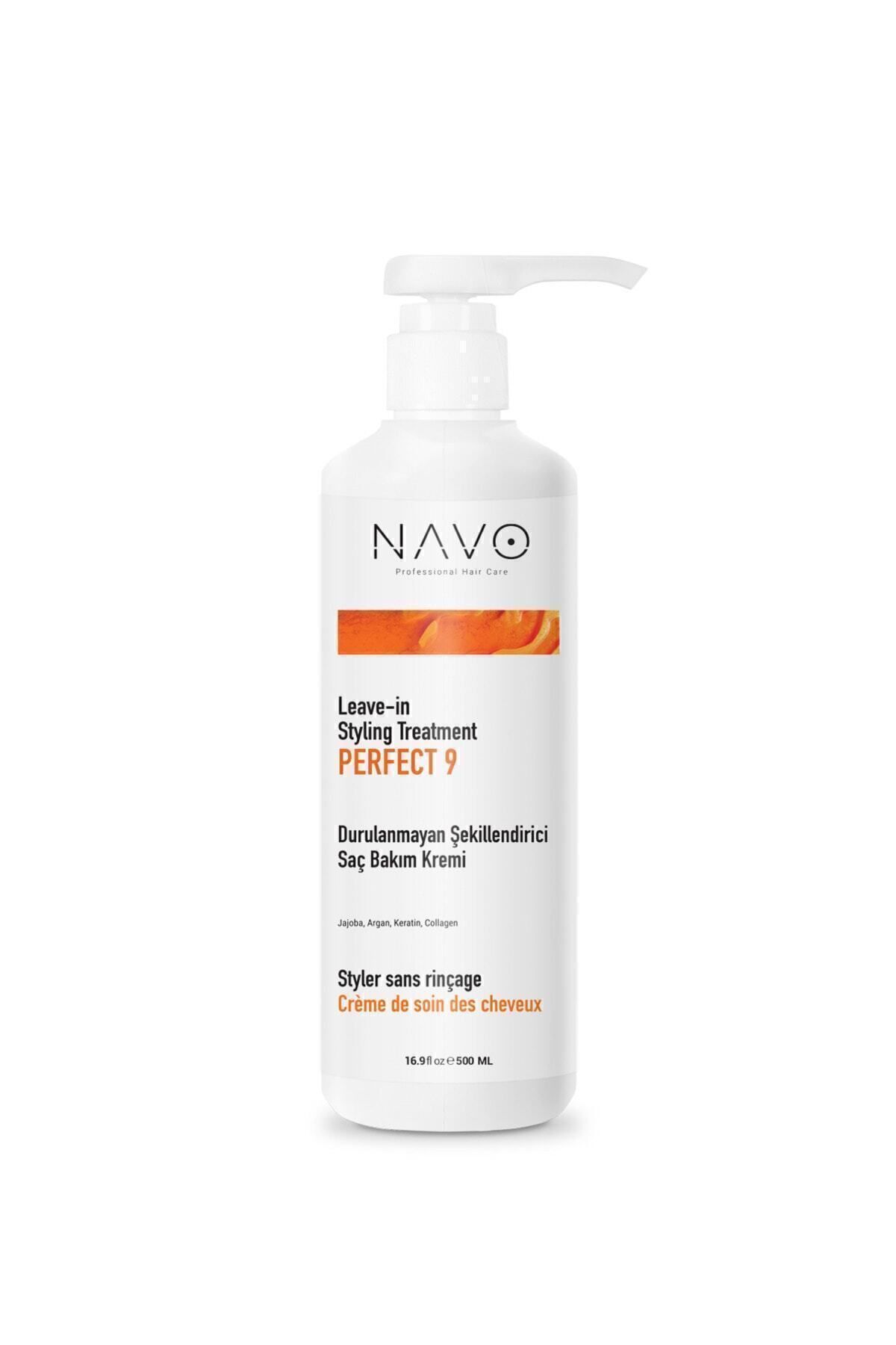 Bukle Belirginleştirici Durulanmayan Saç Kremi - Kıvırcık Saçlar İçin - Sülfatsız - 500ml — Navo-P9-01 — تصویر 8 از 8