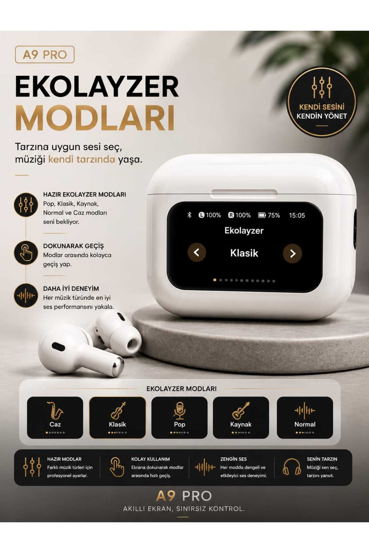 Buku Powerbank'lı Kulaklık