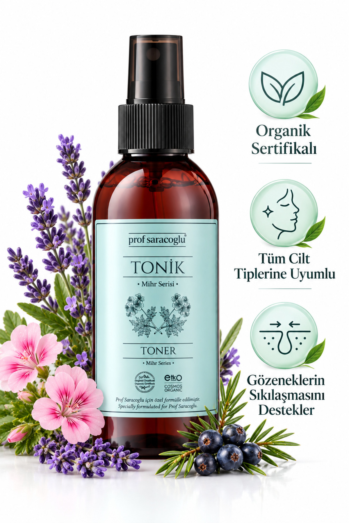 Doğal Tonik Organik Sertifikalı 150 ml — KTCB-URN-0069 — تصویر 2 از 2