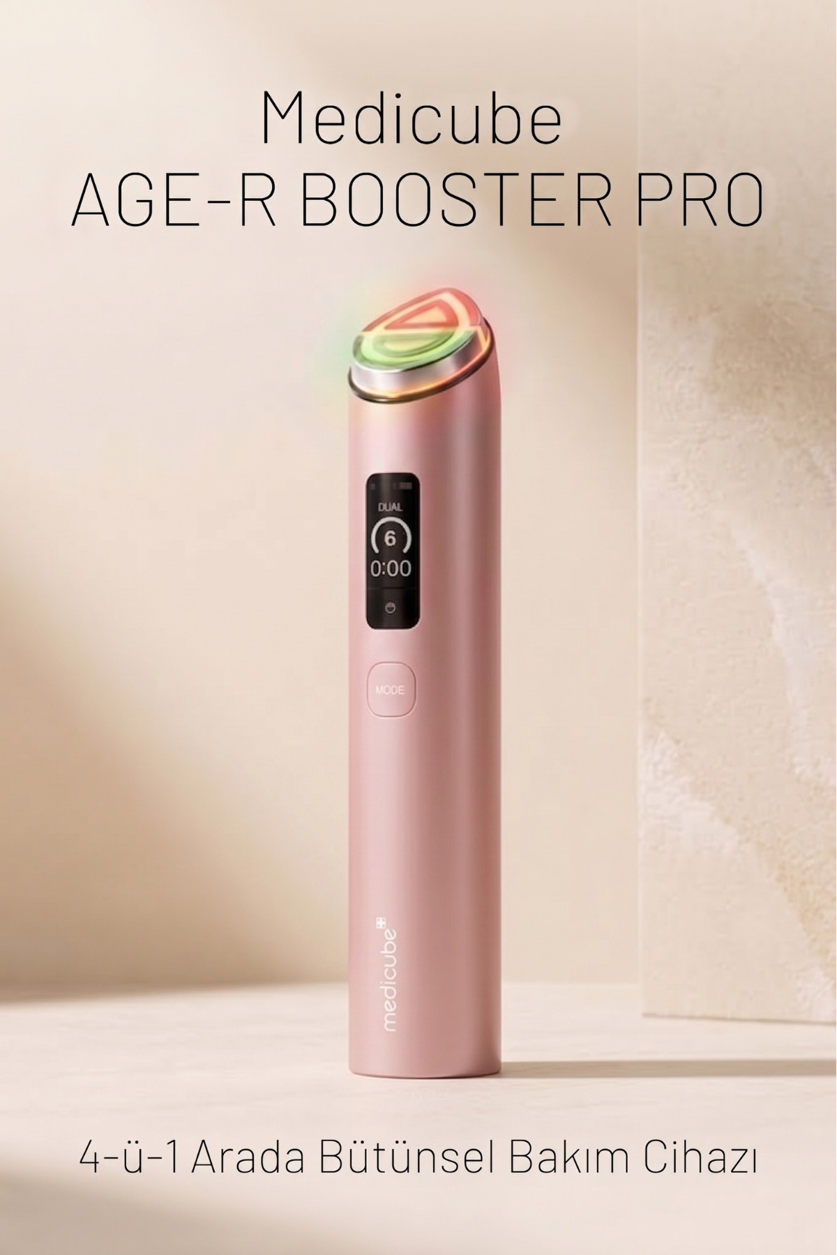 AGE-R Booster Pro X2 Cilt Bakım Cihazı I9885AXNS — صورتی — تصویر 5 از 8