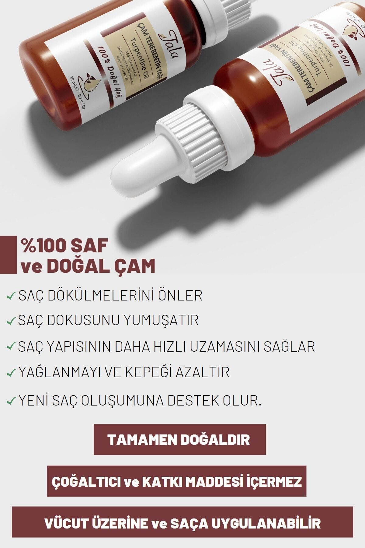 روغن تربانتین کاج ۱۰۰٪ خالص و طبیعی ۲۰ میلی لیتر — تربانتین کاج — تصویر 7 از 7