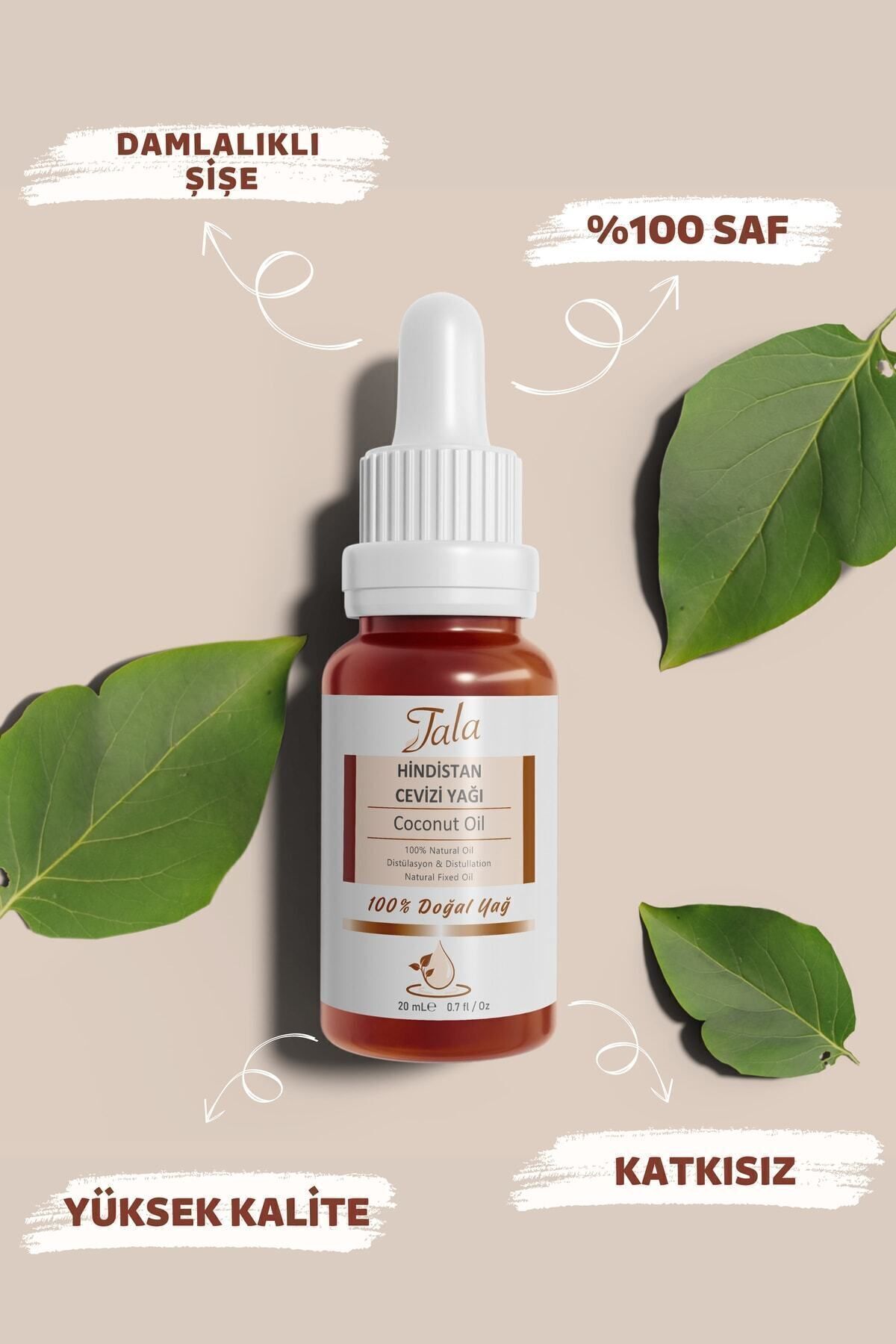 Hindistan Cevizi Yağı %100 Saf Ve Doğal Soğuk Sıkım 20 Ml — hindistan cevizi yağı — تصویر 3 از 7