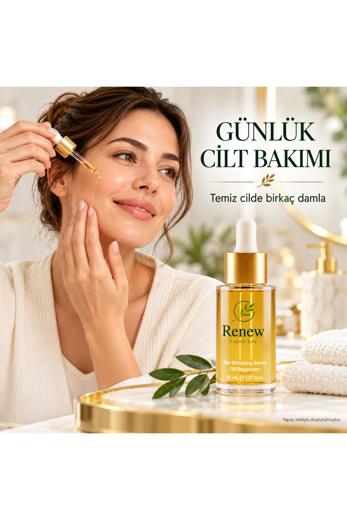 Niacinamide B3 Vitamin Alfa Arbetun Leke Karşıtı Serum 30ml — Alfa30