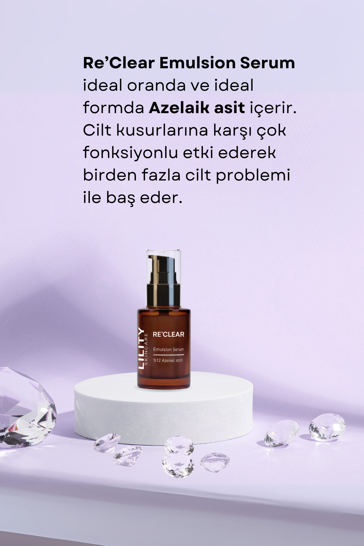 سرم امولسیون ضد آکنه و قرمزی 12% آزلائیک اسید Re'Clear، 30 میلی لیتر — LU005 — تصویر 2 از 8