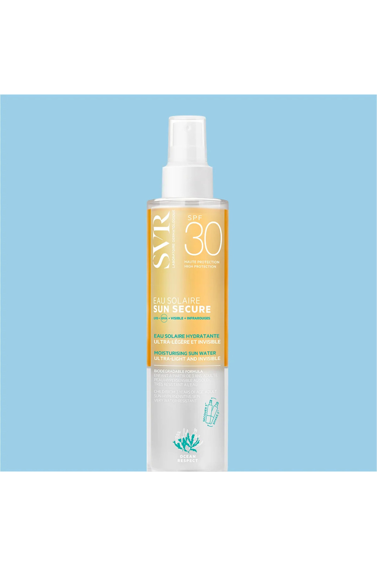 کرم ضد آفتاب سبک و مرطوب کننده سان سکیور او سولیر با SPF30 — SUNEAU30200ML — تصویر 2 از 5