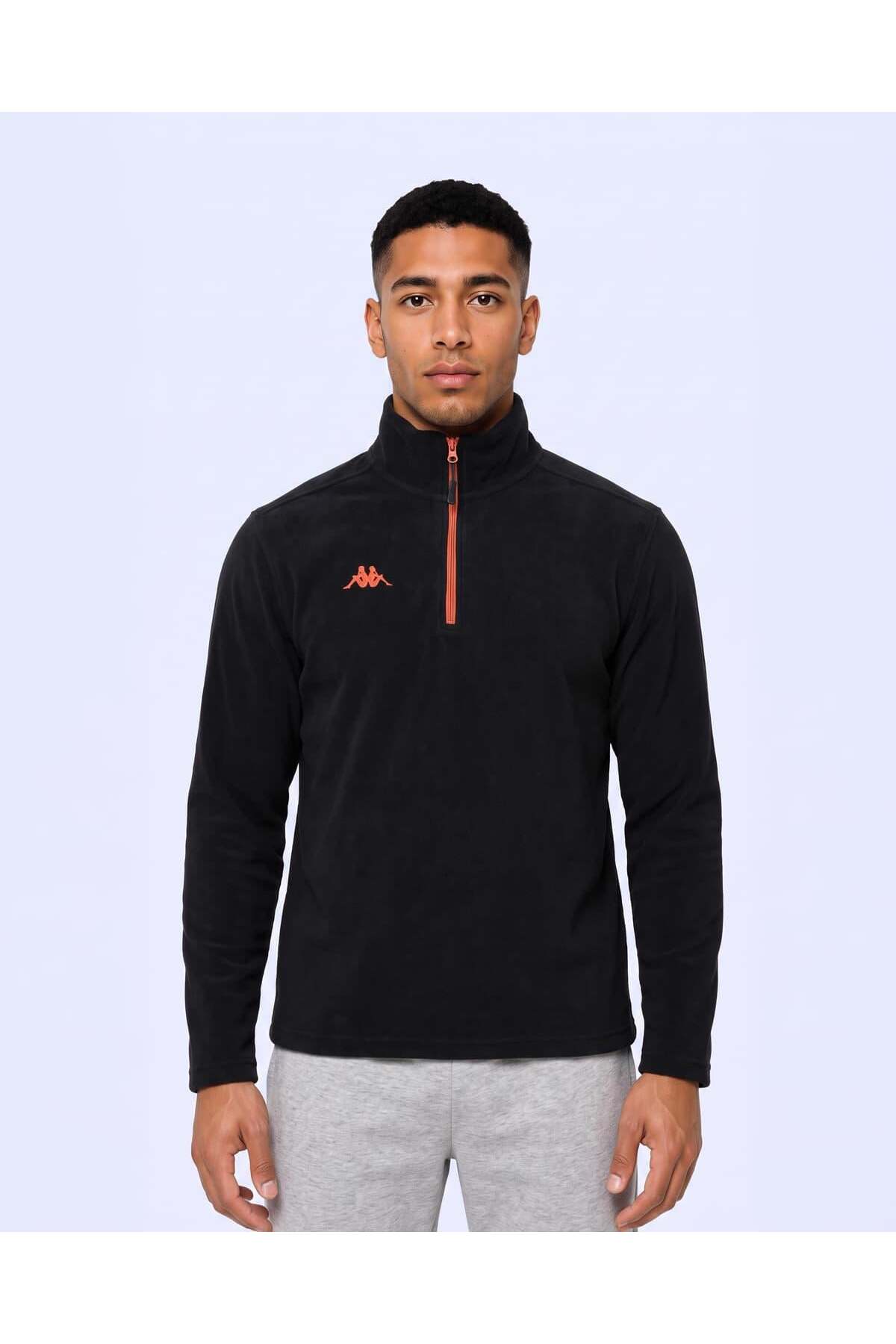 Kappa Luigi Erkek Siyah Regular Polar — مشکی 352449W