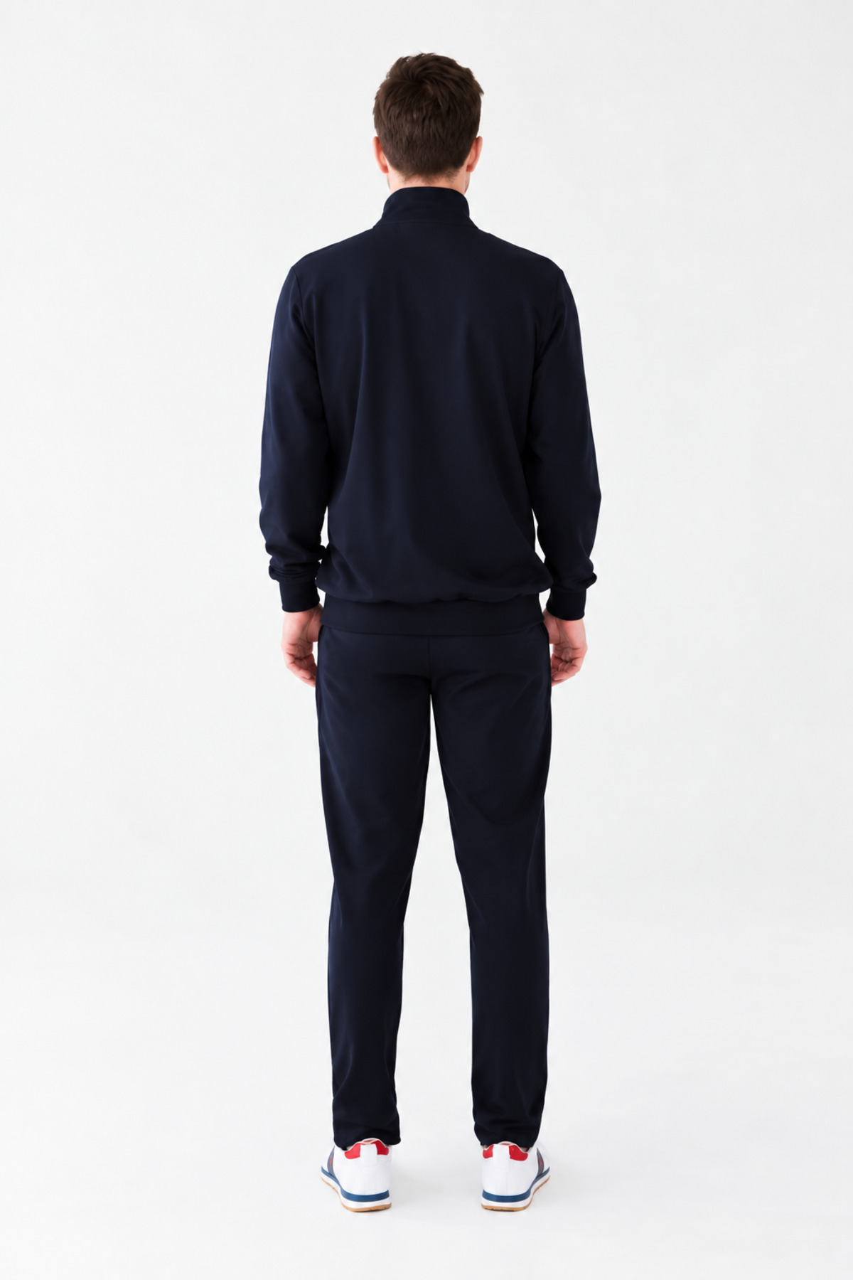 ست گرمکن زیپ‌دار مردانه پولو مدل US Polo Assn سرمه‌ای - 18481 — سرمه US18481 — تصویر 4 از 4