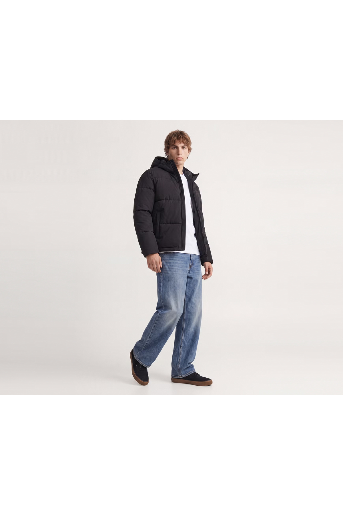 Jack Jones JJGALAXY PUFFER JACKET Erkek Outdoor Montu 12303930-BLACK Siyah — رنگارنگ 5003051978 — تصویر 5 از 7