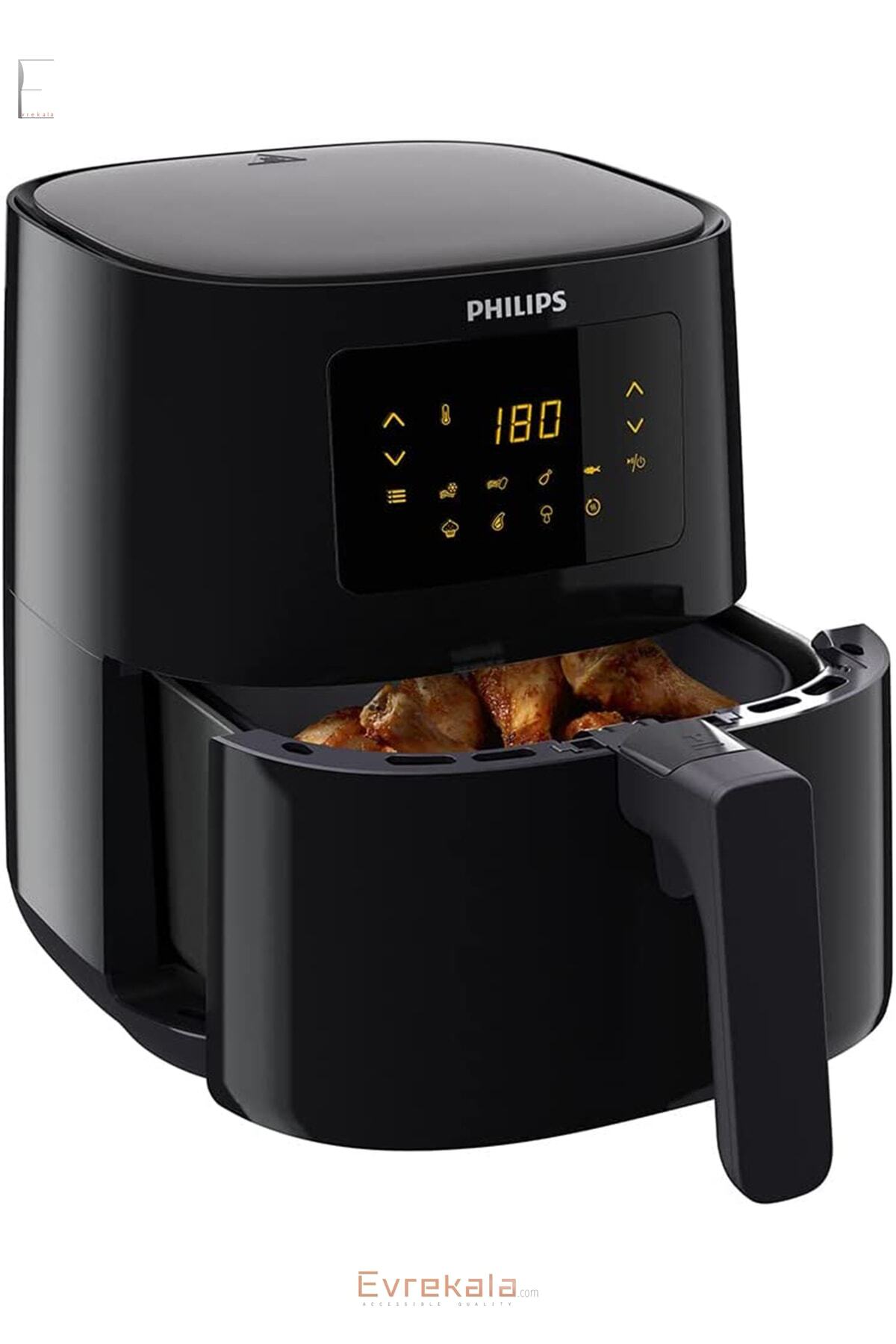 Philips Evrekala Shop Airfry Yağsız Sıcak Hava Fritözü Large New S +Mutfak Tartısı Hediye!!(Onerous) Airfryer