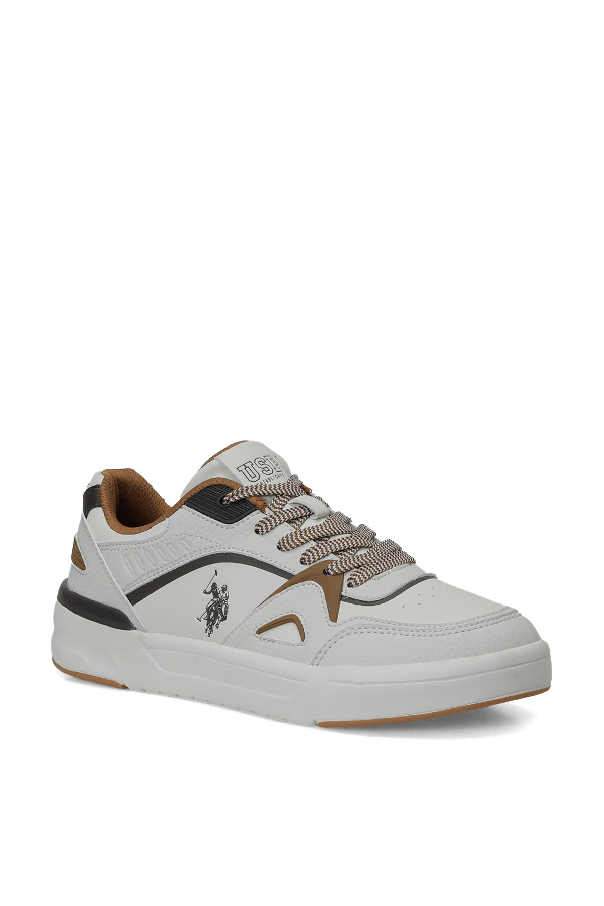 کفش اسنیکر U.S. Polo Assn. مردانه چرم مصنوعی | یو اس پولو LEAR 6PR - تصویر 2